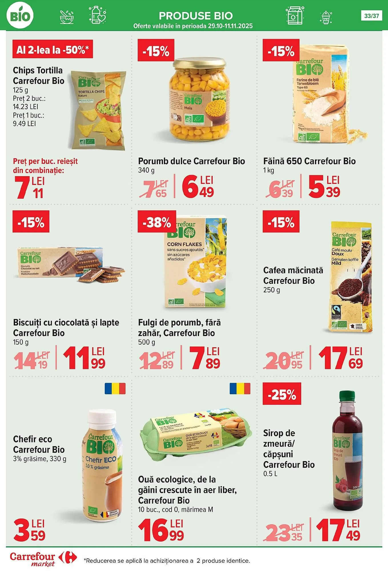Catalog Catalog Carrefour Market de la 29 octombrie până la 4 noiembrie 2025 - Revista Pagina 36