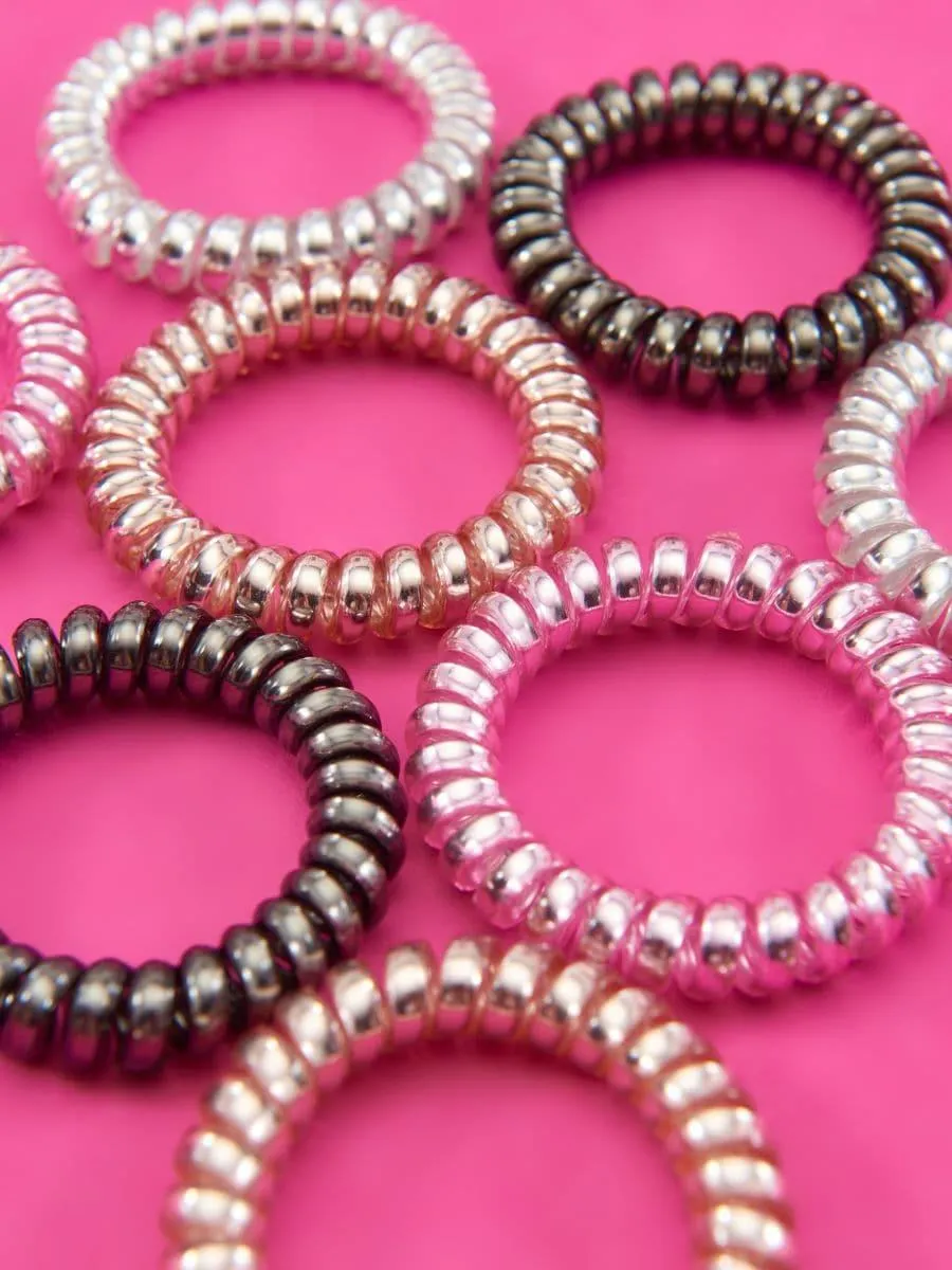 Set de 8 elastice de păr