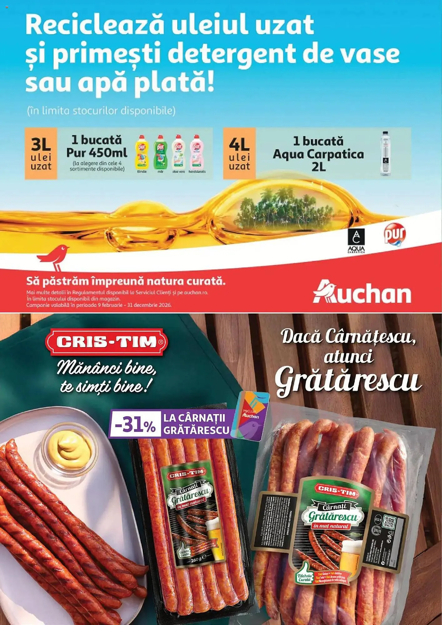 Catalog Catalog Auchan de la 22 aprilie până la 5 mai 2026 - Revista Pagina 32