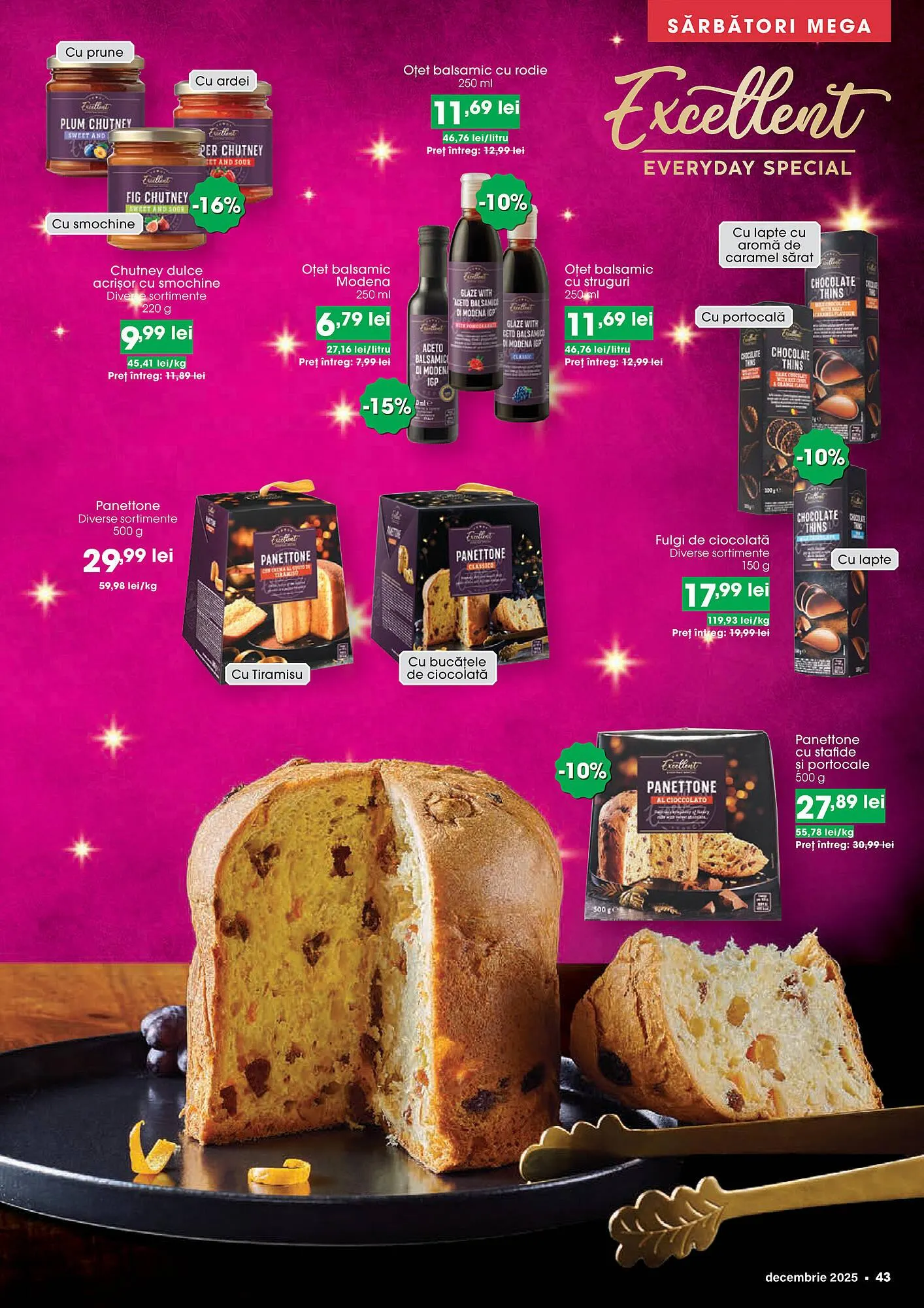 Catalog Catalog Mega Image de la 1 decembrie până la 31 decembrie 2025 - Revista Pagina 43