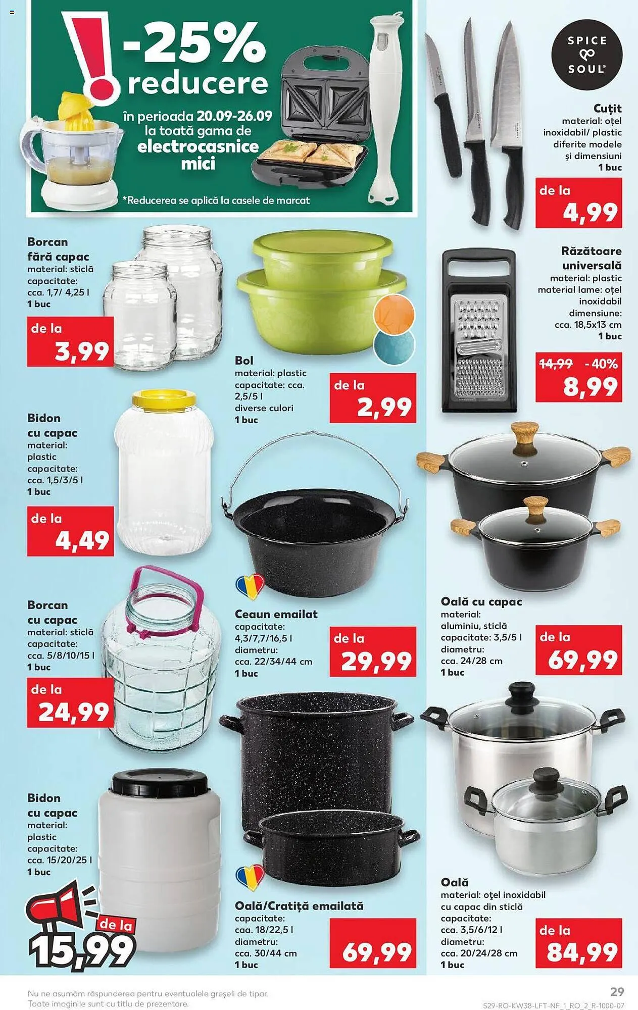 Catalog Kaufland catalog de la 20 septembrie până la 26 septembrie 2023 - Revista Pagina 29