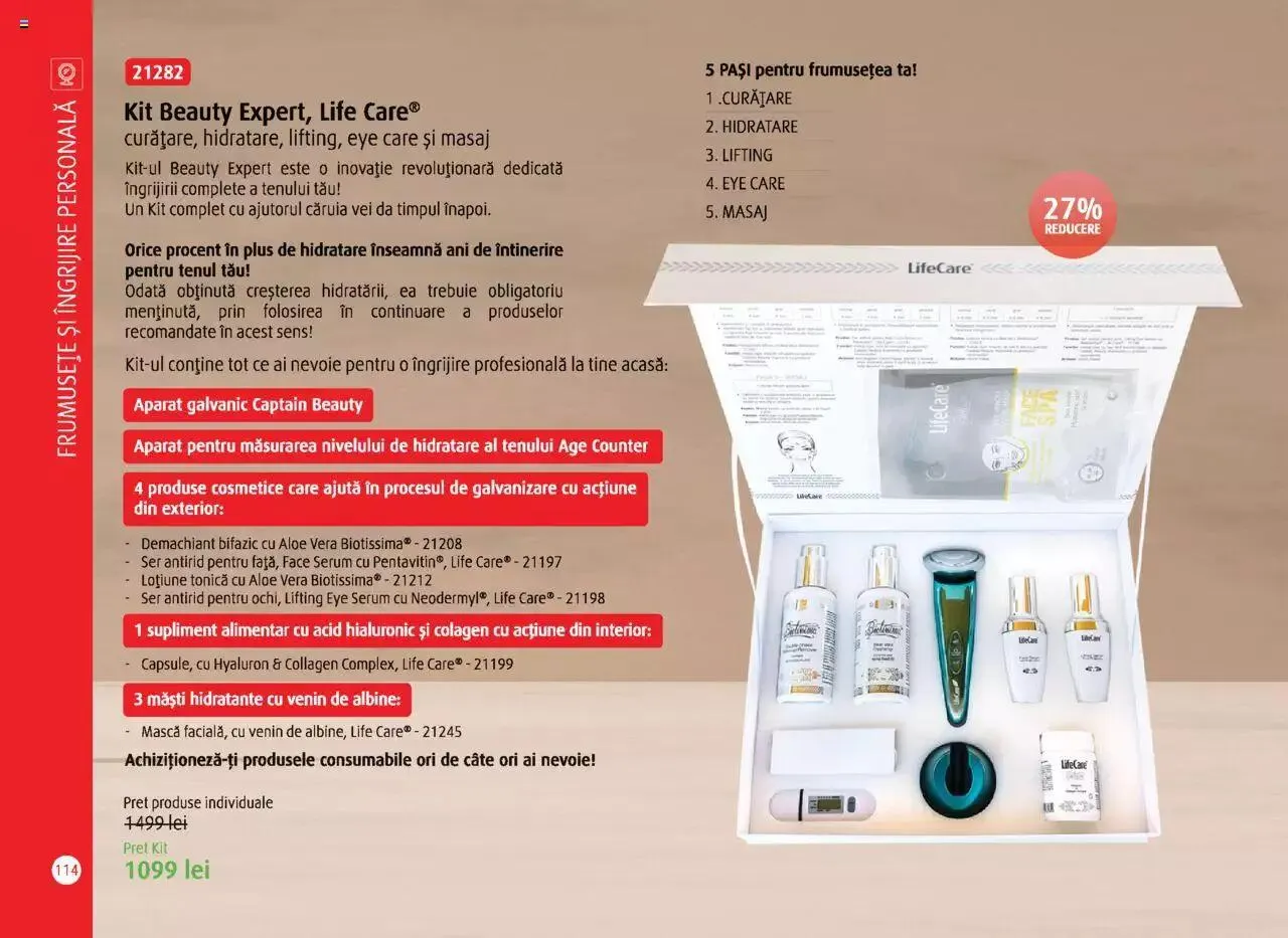 Catalog Catalog Life Care primavara-vara 2023 de la 1 martie până la 31 decembrie 2023 - Revista Pagina 116
