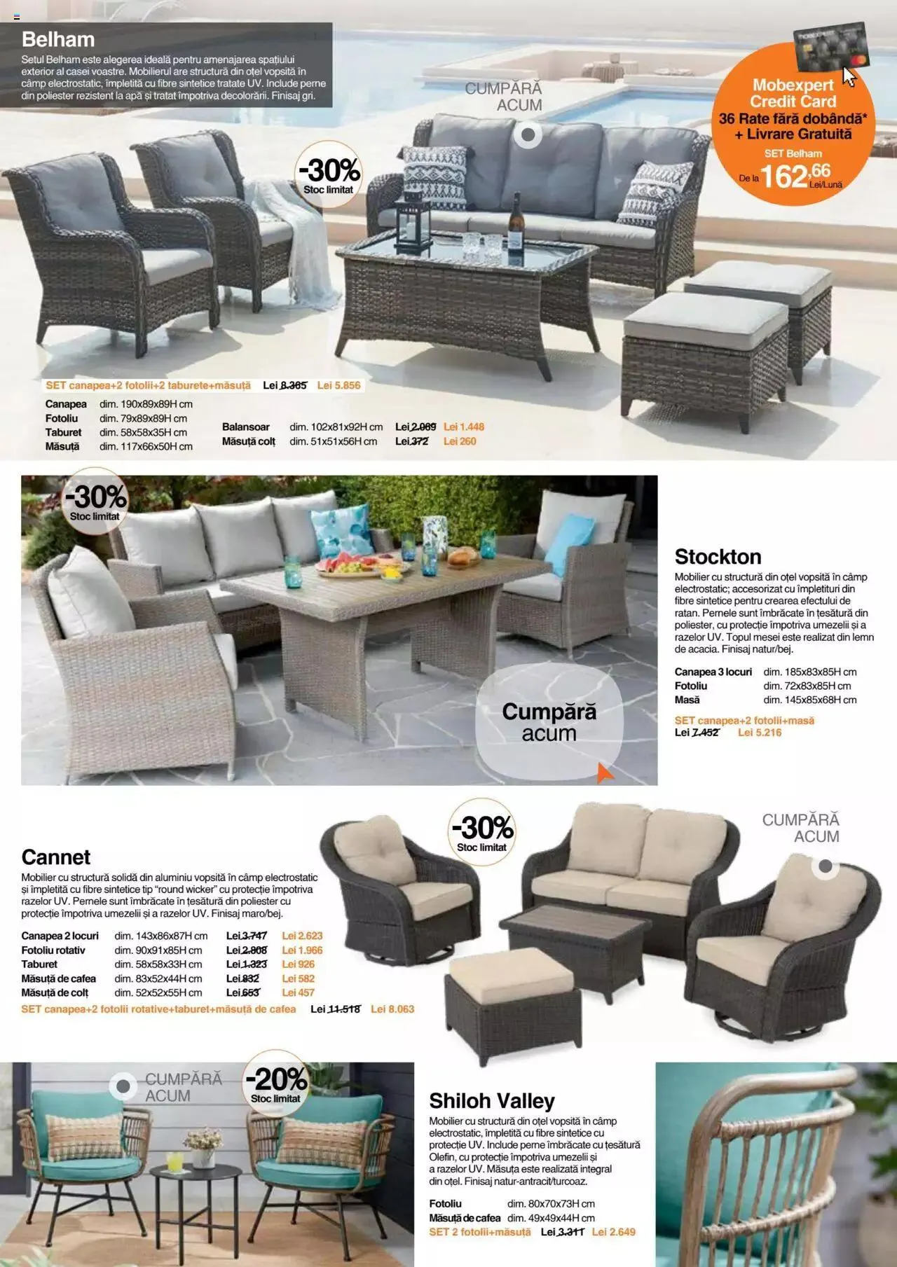 Catalog Mobexpert catalog - Terasă și Grădină 2023 de la 10 aprilie până la 30 septembrie 2023 - Revista Pagina 4