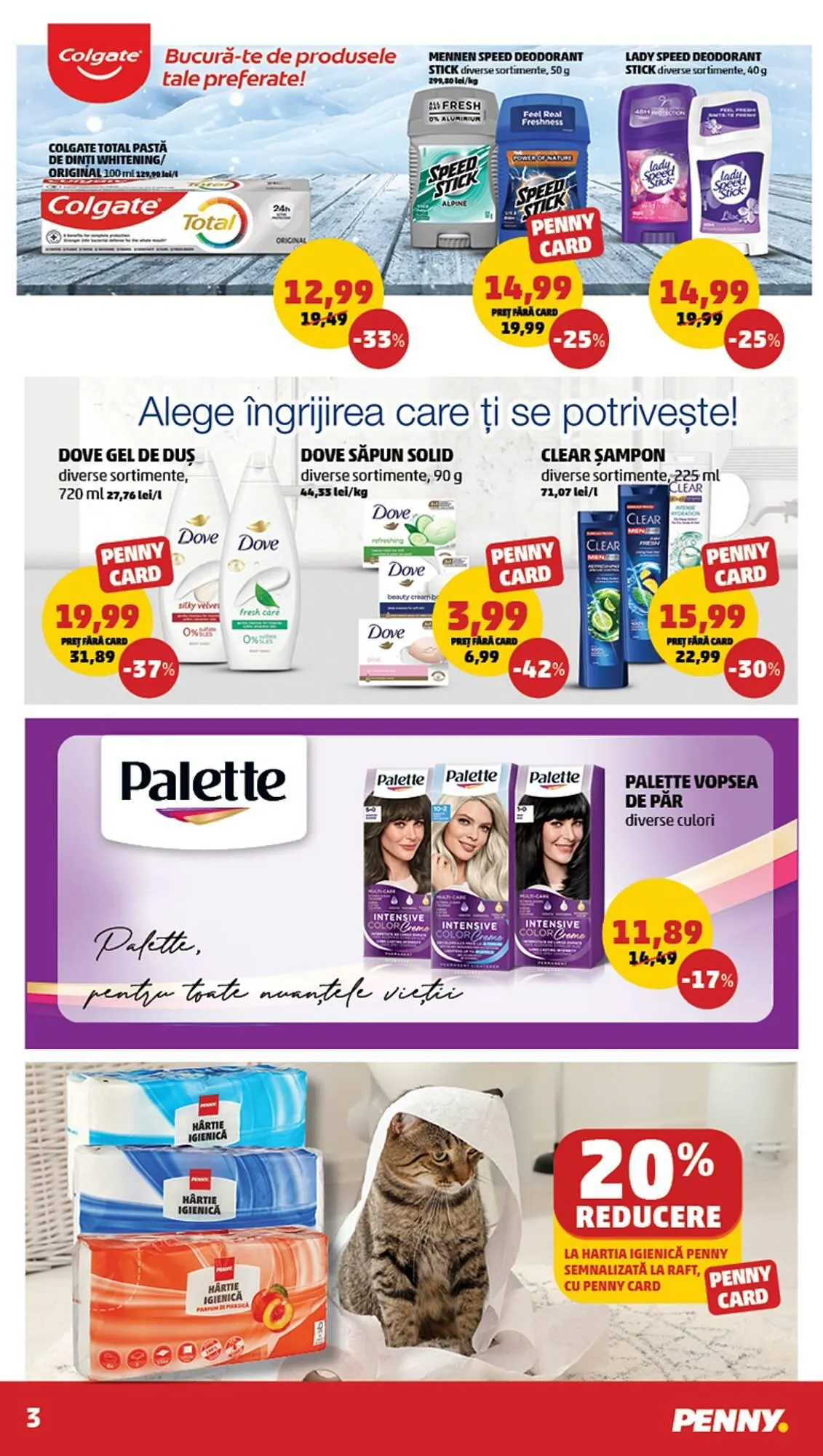 Catalog Catalog Penny de la 8 ianuarie până la 14 ianuarie 2025 - Revista Pagina 3