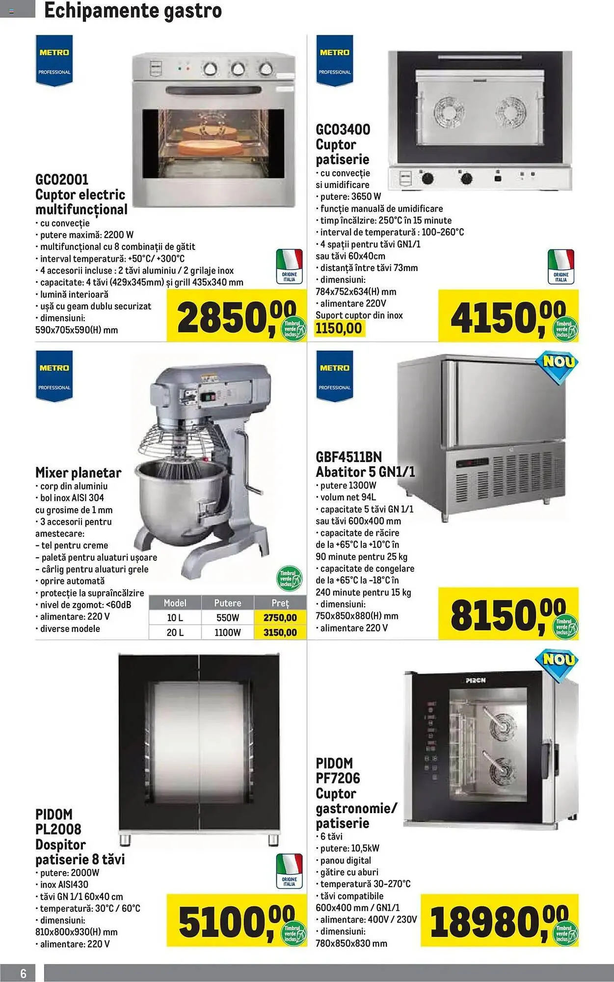 Catalog Catalog Metro de la 1 aprilie până la 30 iunie 2025 - Revista Pagina 6