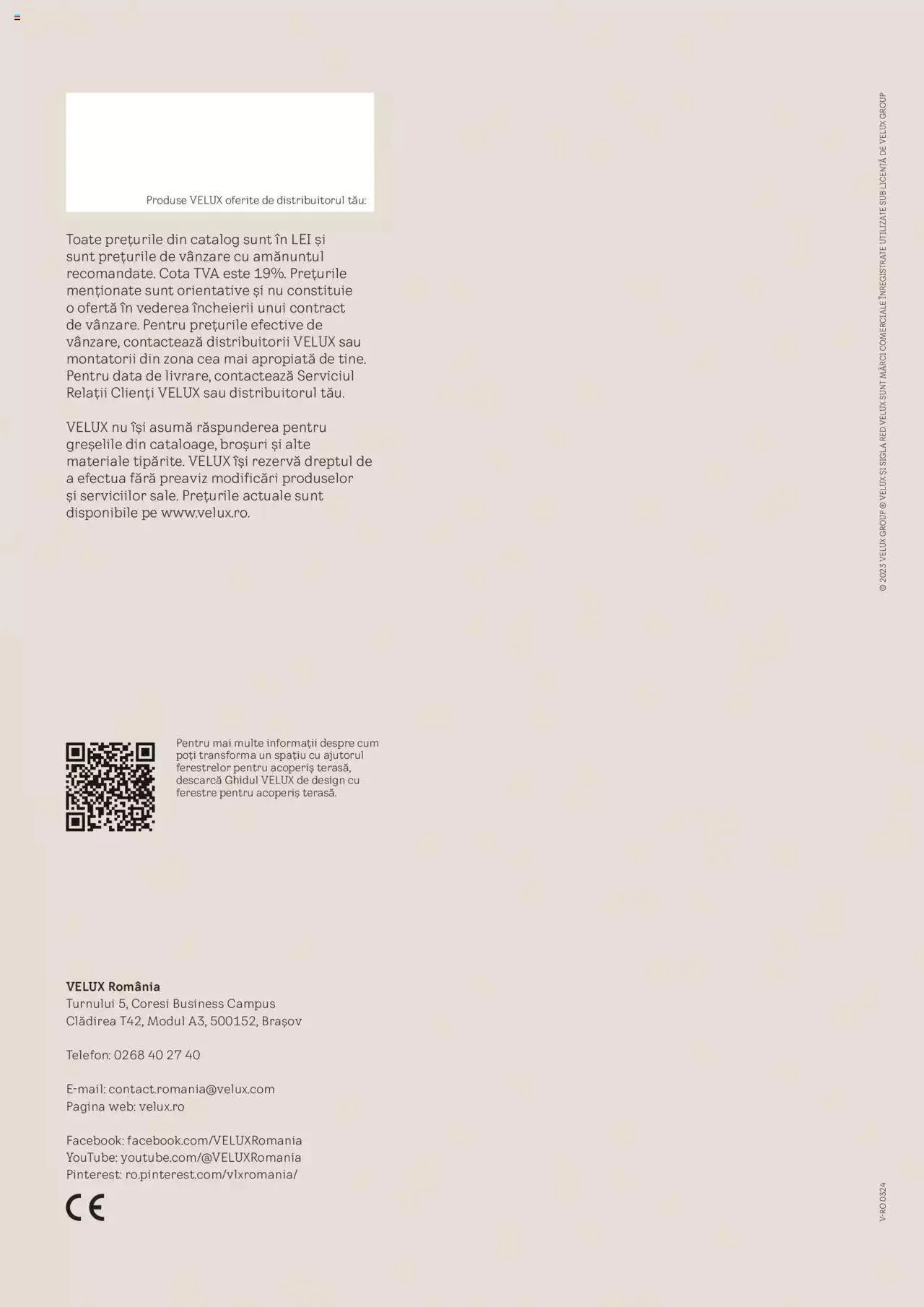 Catalog Velux catalog - Noua Generație De Ferestre Pentru Acoperiș Terasă de la 19 martie până la 31 decembrie 2024 - Revista Pagina 40