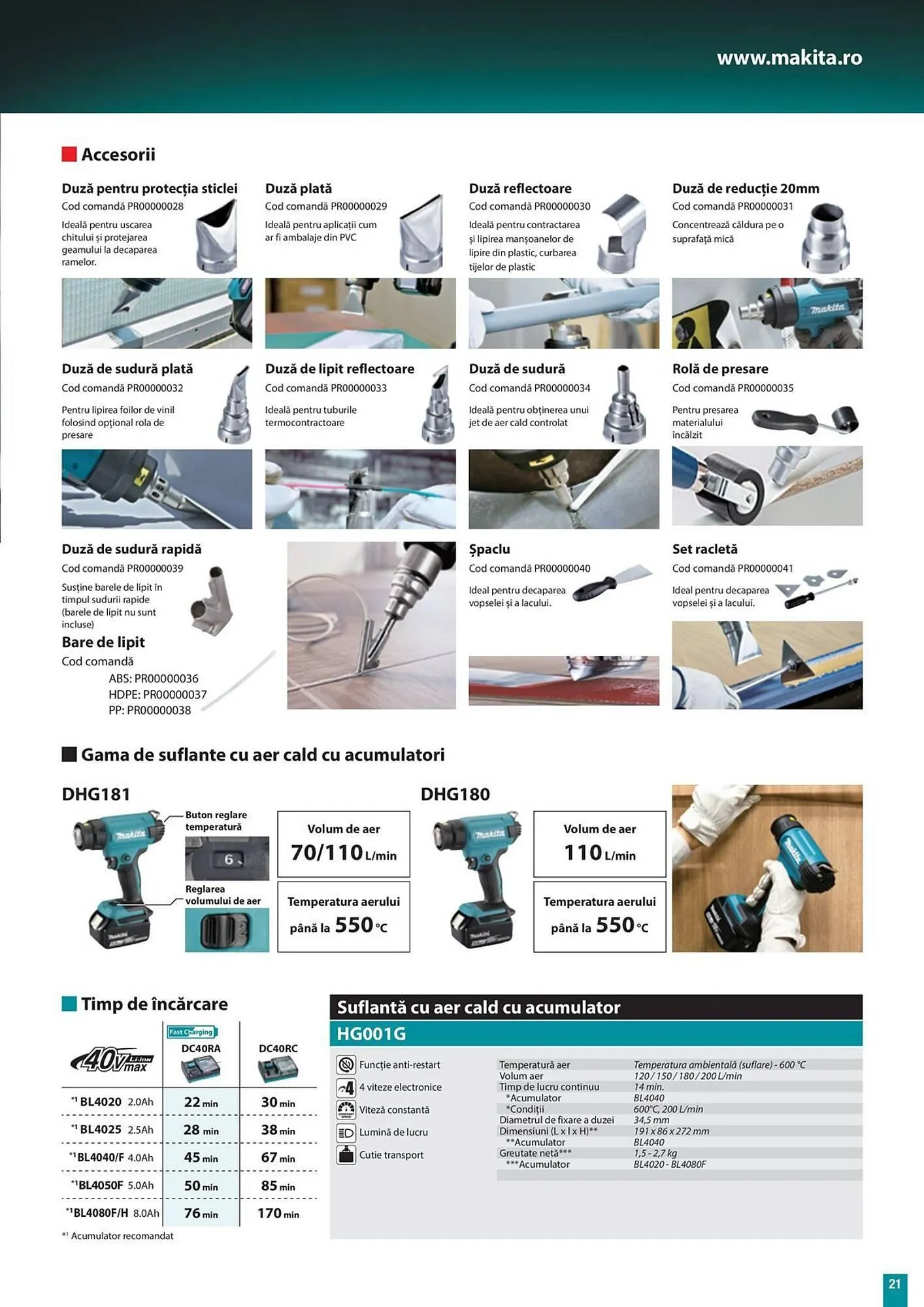 Catalog Catalog Makita de la 27 februarie până la 31 martie 2026 - Revista Pagina 21