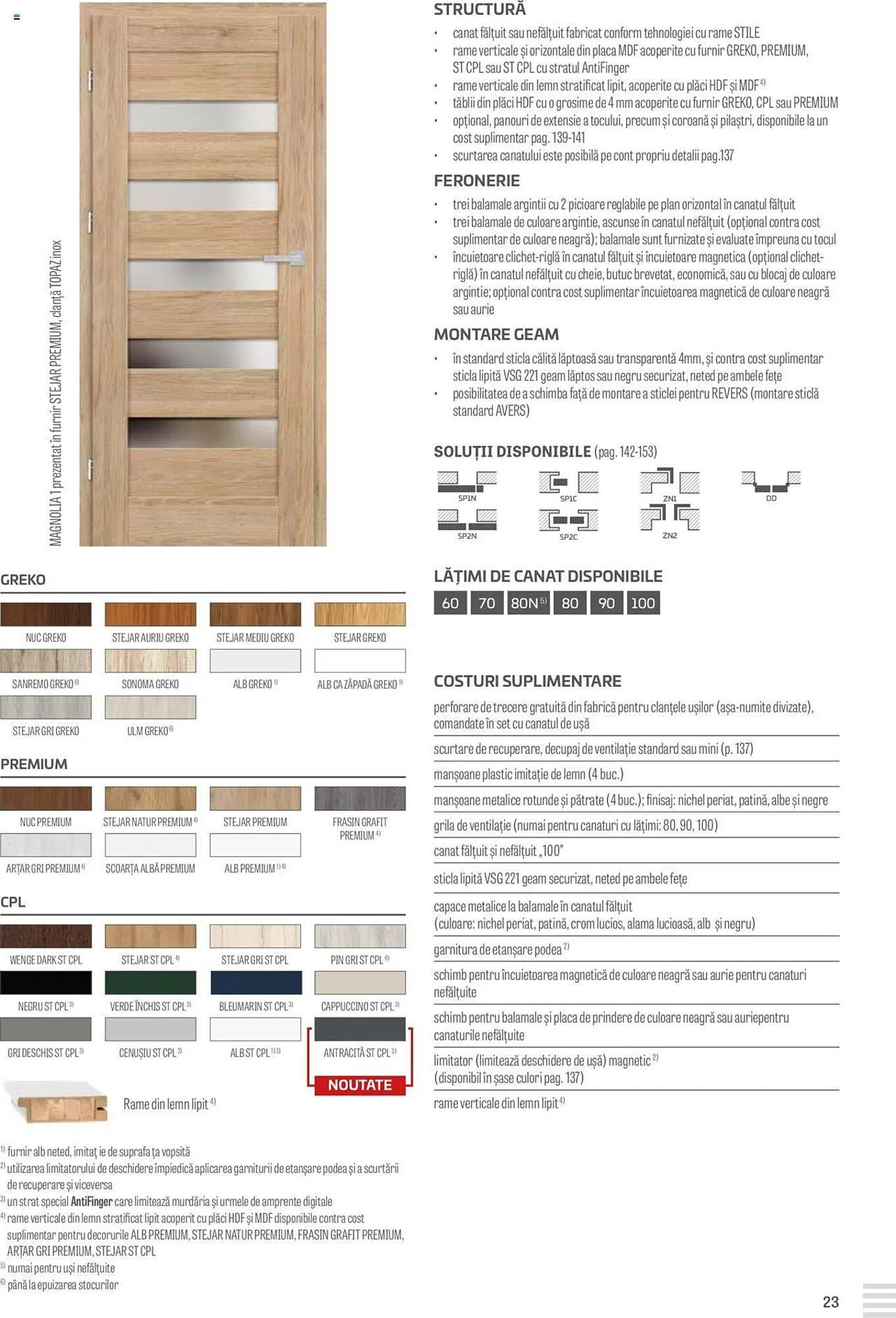Catalog Catalog Proges de la 23 august până la 31 decembrie 2024 - Revista Pagina 23