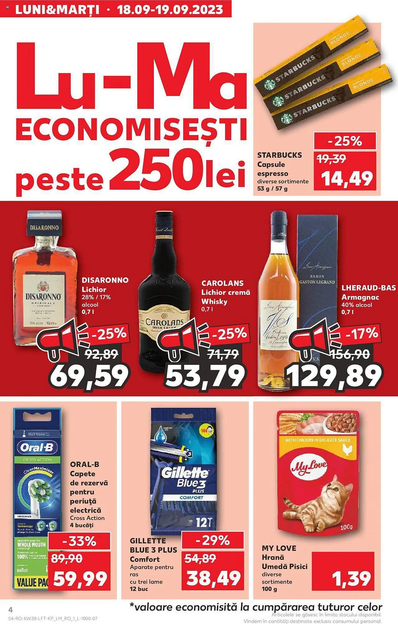 Catalog Kaufland catalog de la 20 septembrie până la 26 septembrie 2023 - Revista Pagina 4