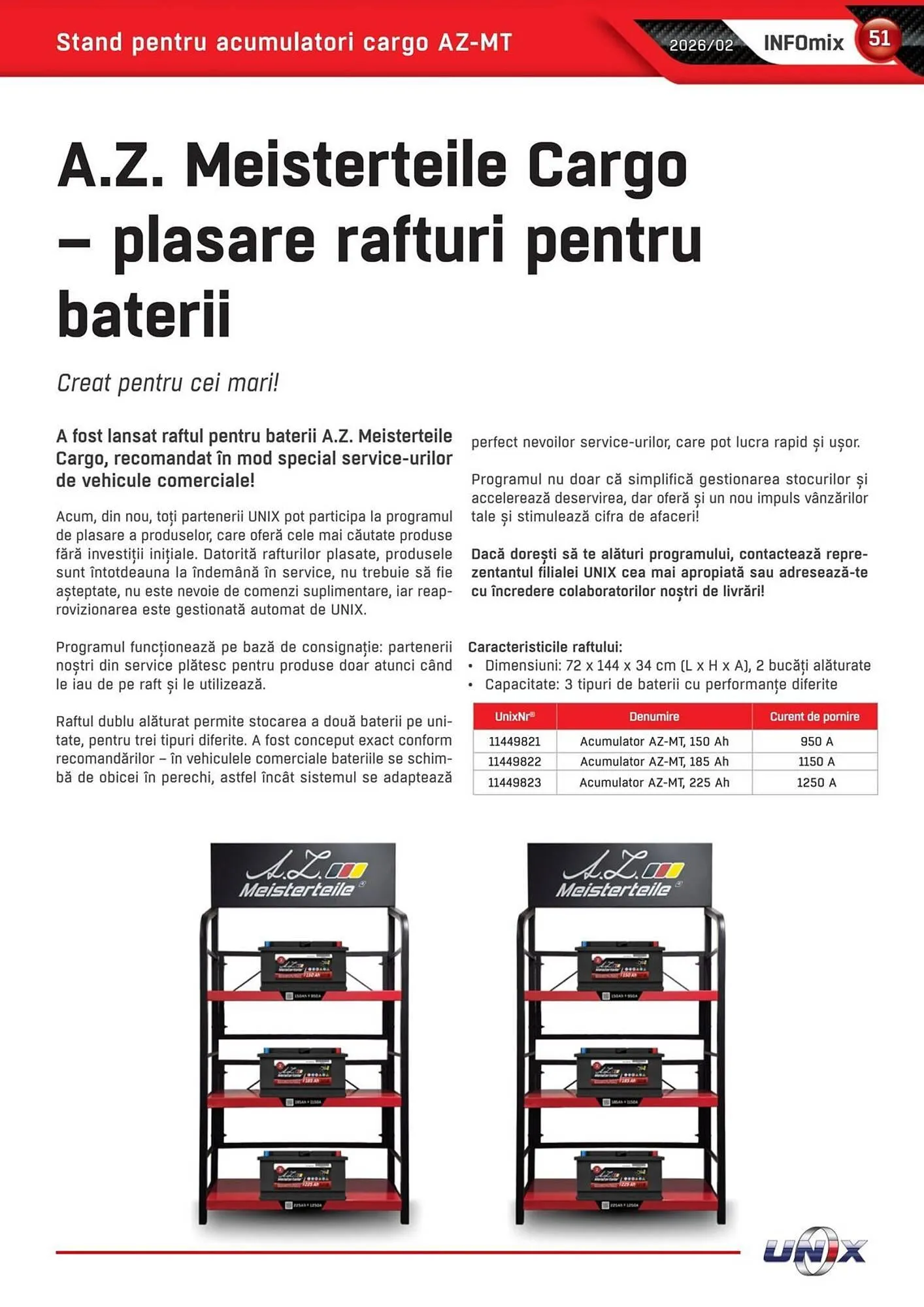 Catalog Catalog UNIX Auto de la 4 februarie până la 28 februarie 2026 - Revista Pagina 51