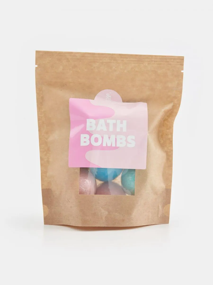 Set de 6 bile efervescente pentru baie