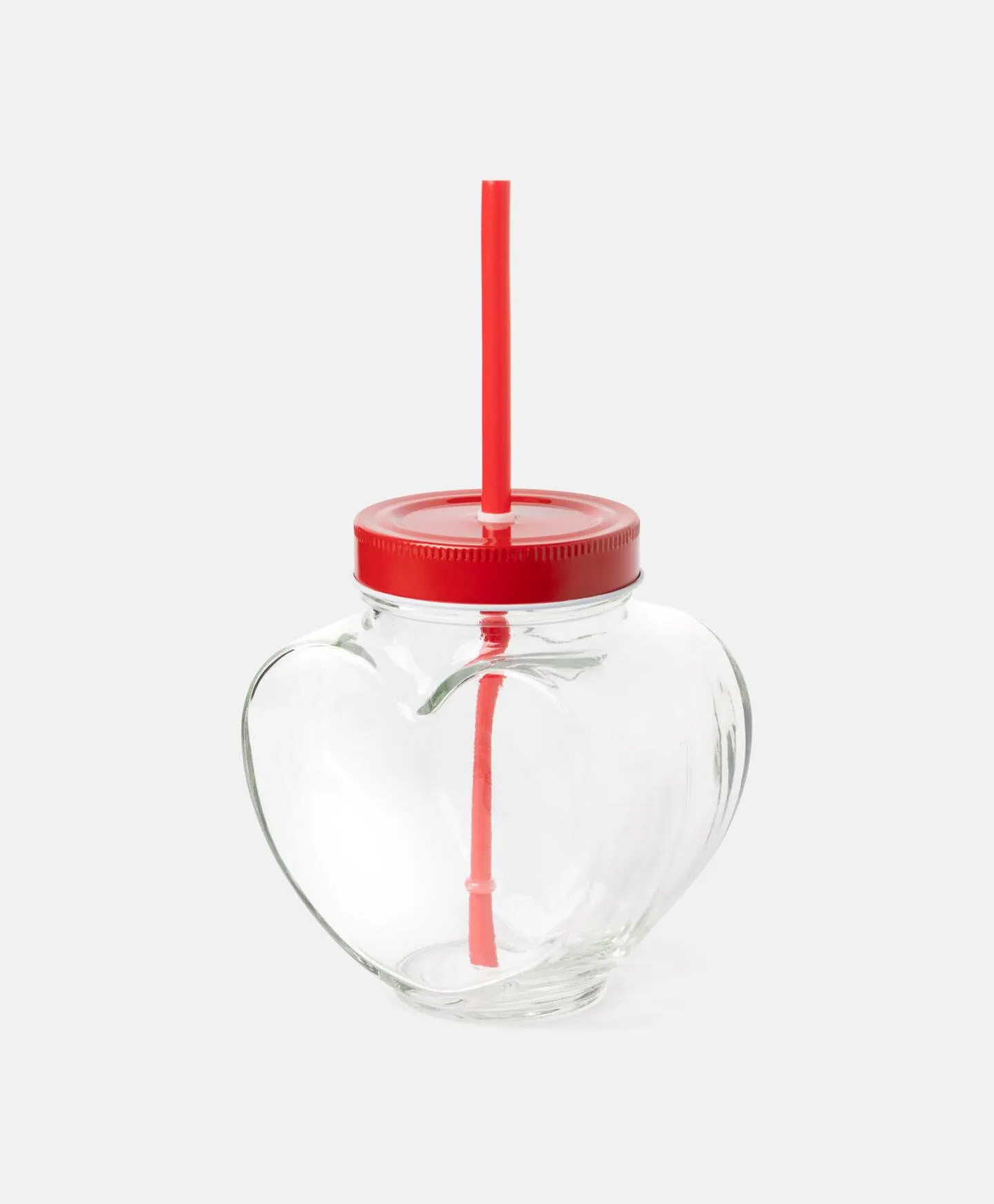 Borcan cu capac și pai