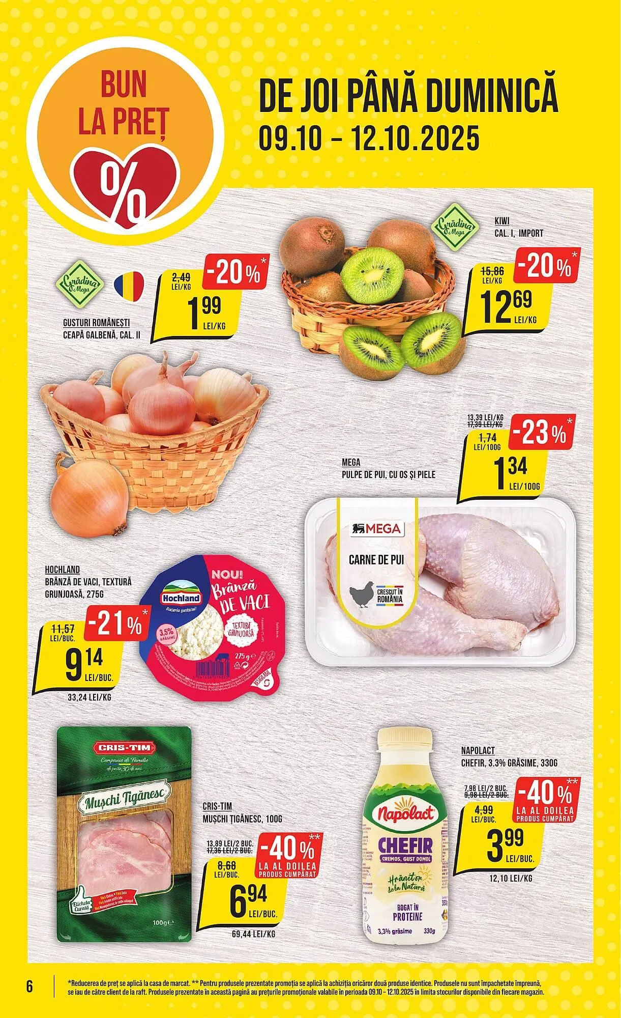 Catalog Catalog Mega Image de la 9 octombrie până la 15 octombrie 2025 - Revista Pagina 6