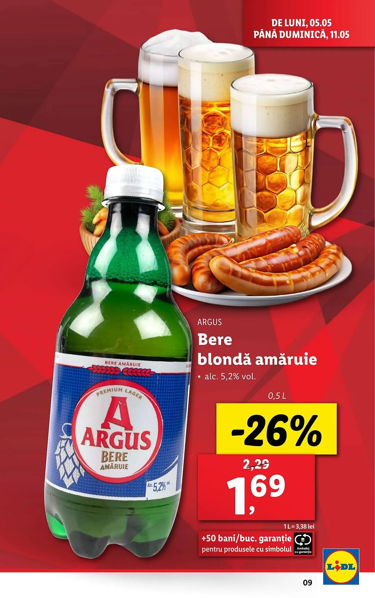 Catalog Catalog Lidl de la 5 mai până la 11 mai 2025 - Revista Pagina 9