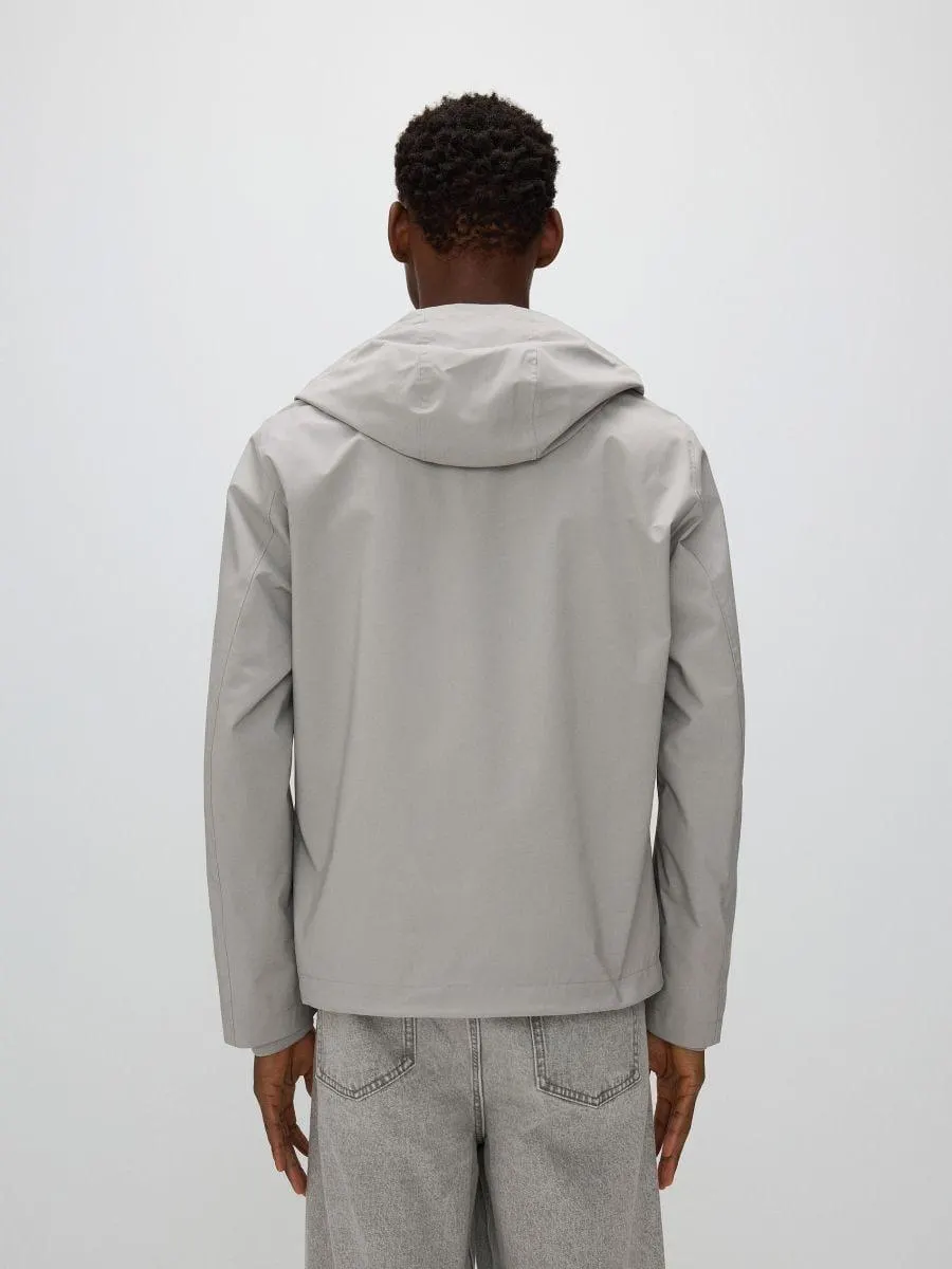 Geacă uni cu glugă