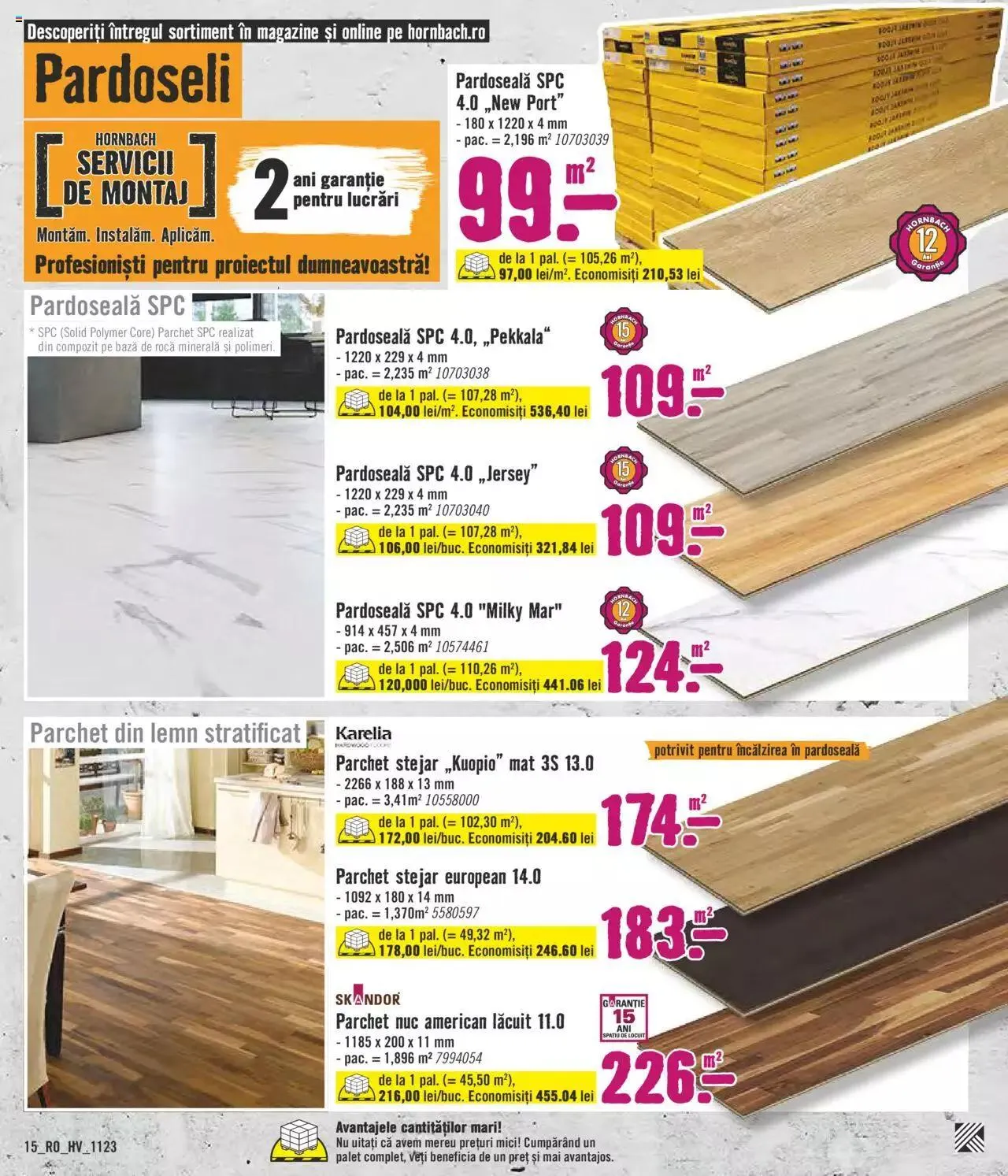 Catalog Catalog Hornbach de la 6 noiembrie până la 3 decembrie 2023 - Revista Pagina 15