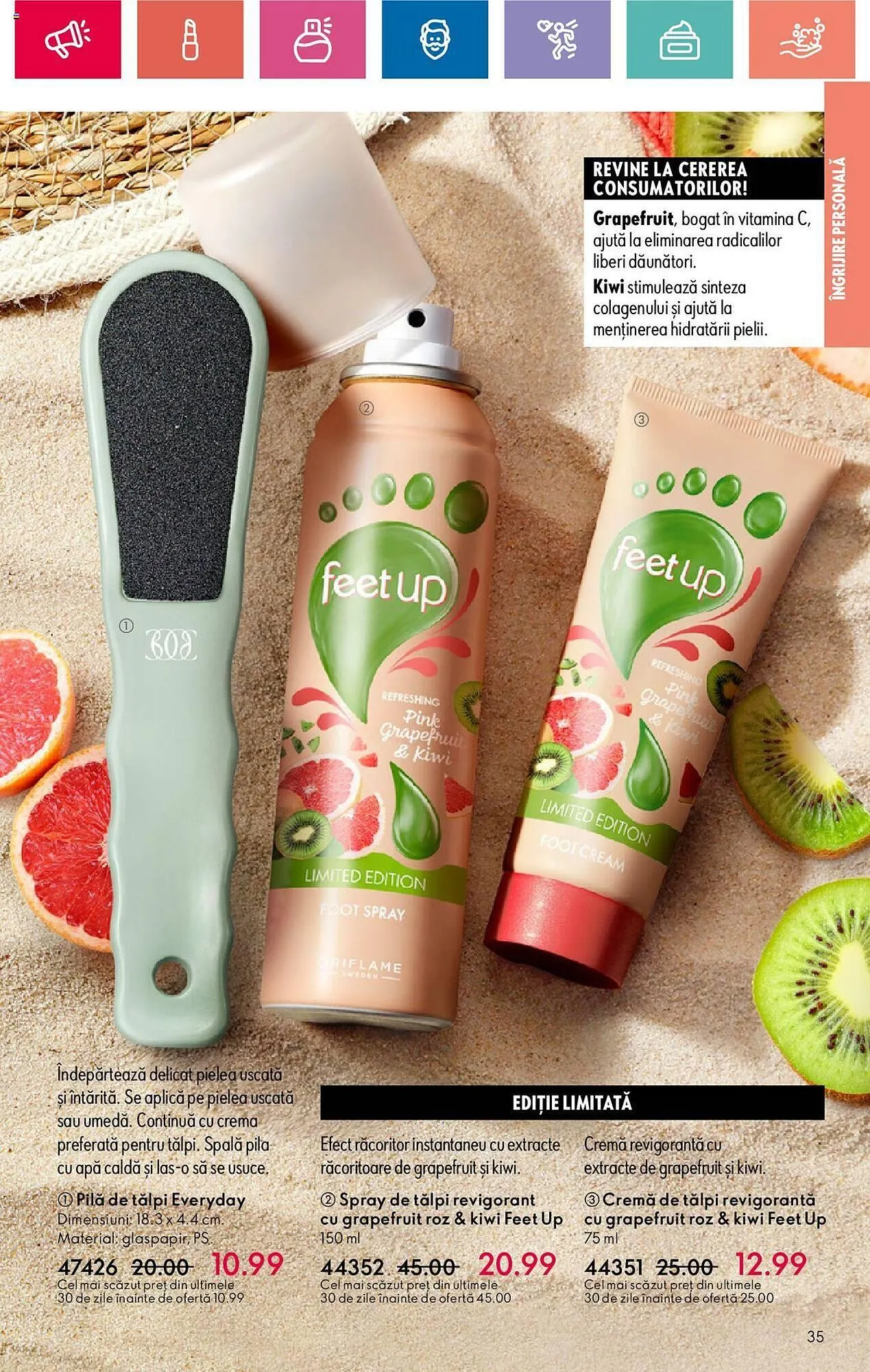 Catalog Oriflame catalog de la 28 mai până la 17 iunie 2024 - Revista Pagina 35