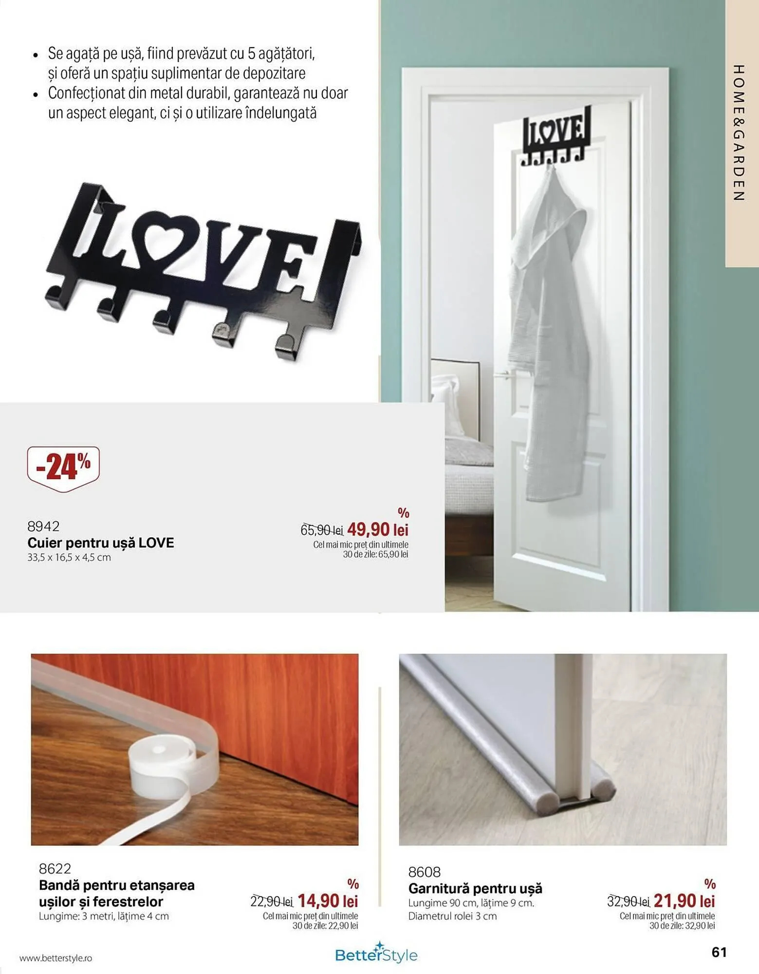 Catalog Catalog BetterStyle de la 3 februarie până la 28 februarie 2025 - Revista Pagina 61