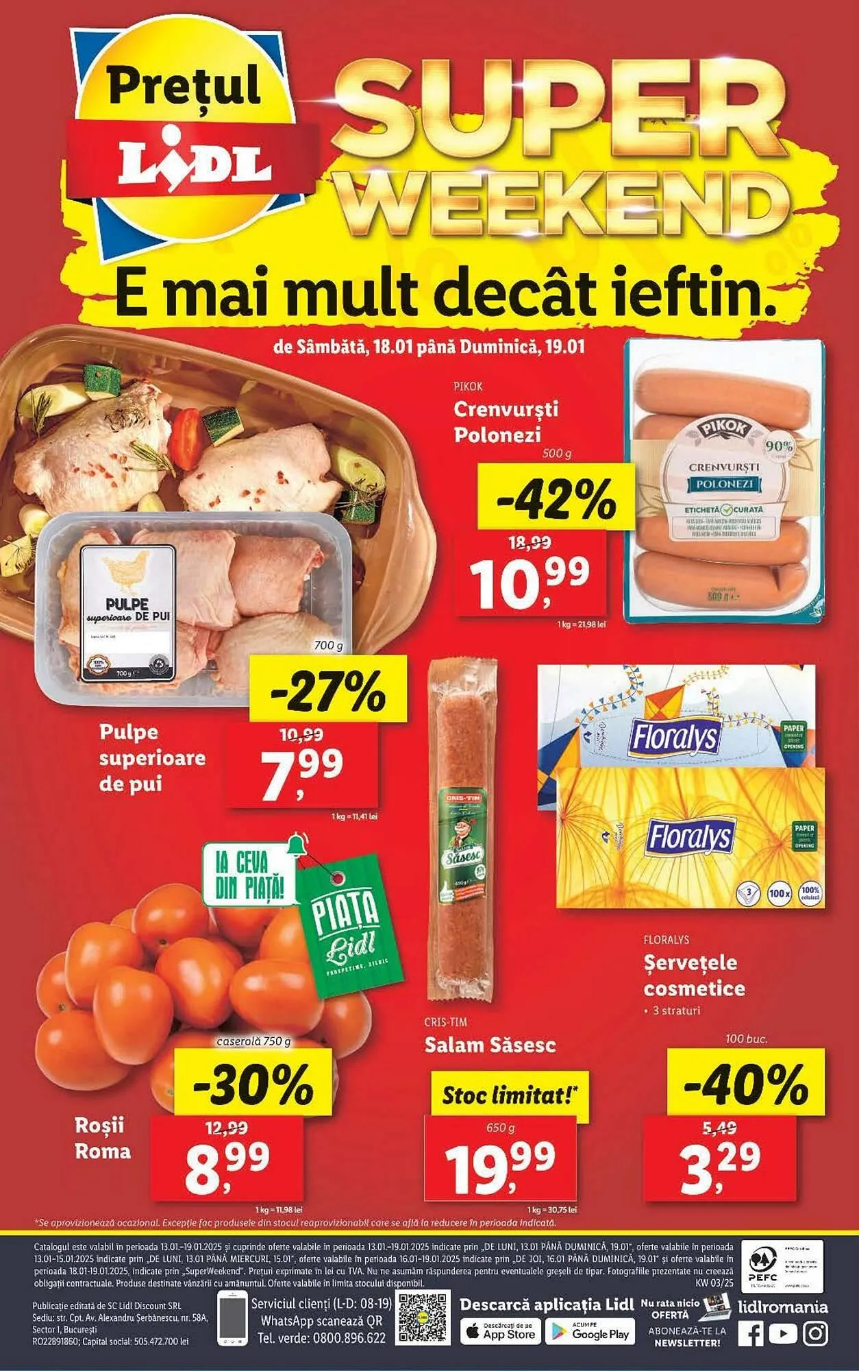 Catalog Catalog Lidl de la 13 ianuarie până la 19 ianuarie 2025 - Revista Pagina 40