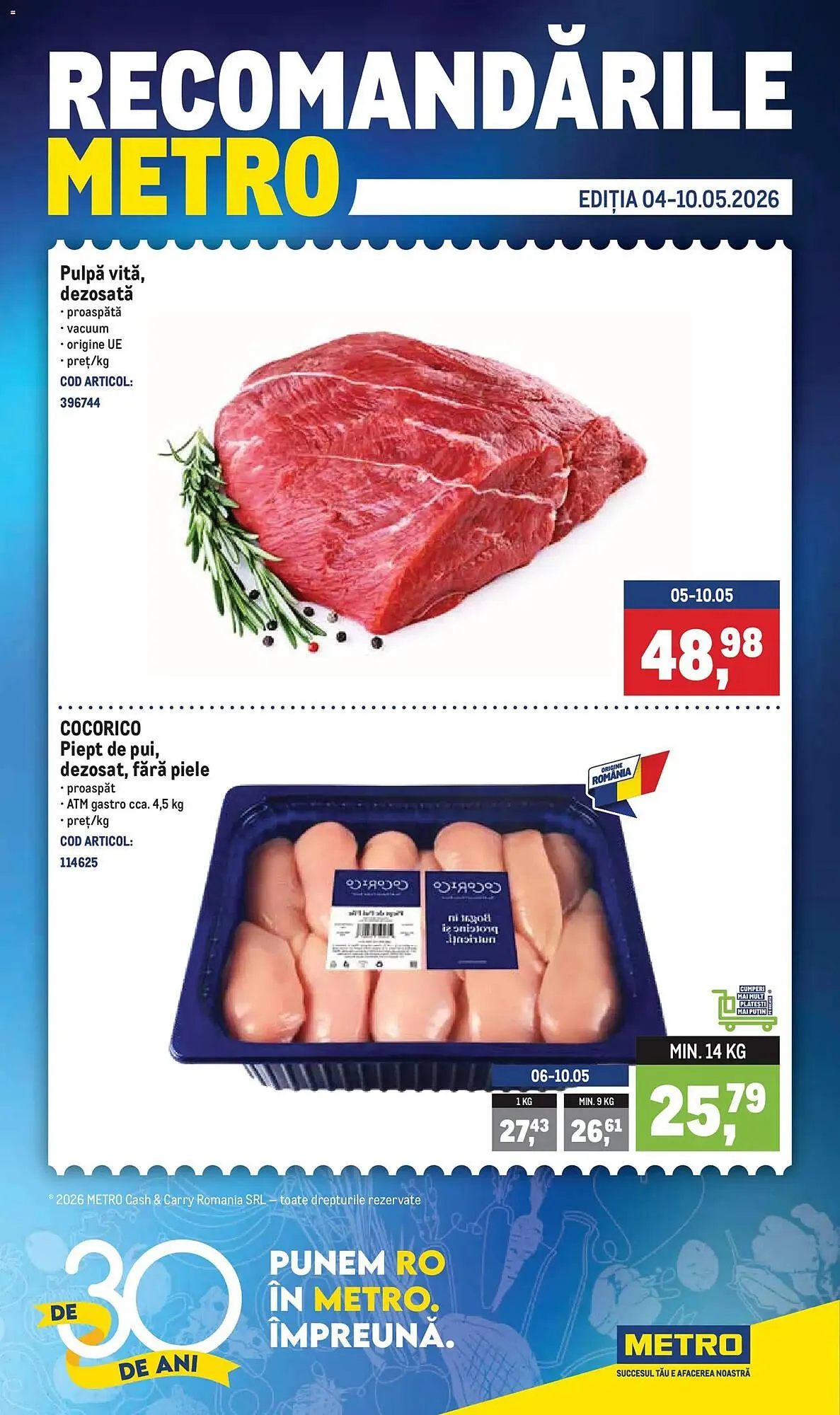 Catalog Catalog Metro de la 3 mai până la 10 mai 2026 - Revista Pagina 1