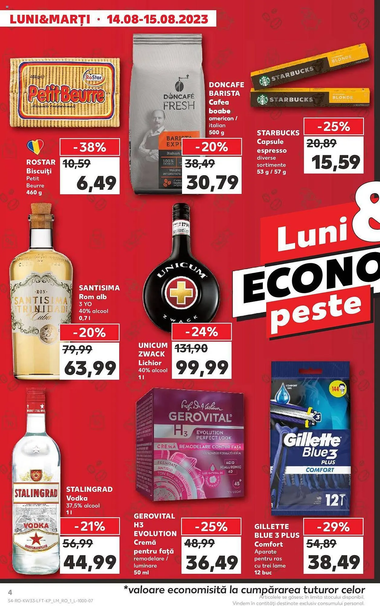 Catalog Kaufland catalog de la 16 august până la 22 august 2023 - Revista Pagina 4