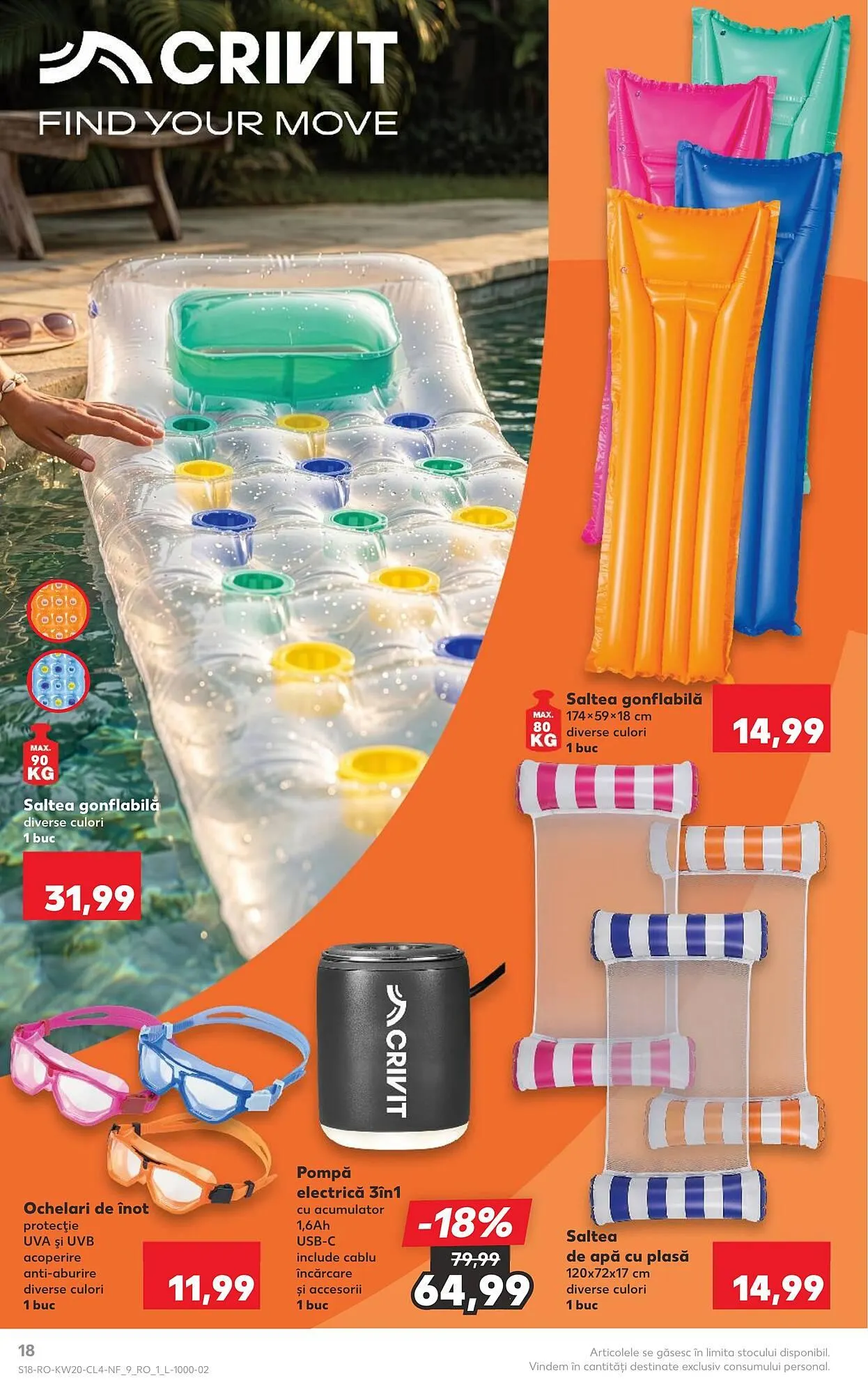 Catalog Catalog Kaufland de la 13 mai până la 19 mai 2026 - Revista Pagina 18