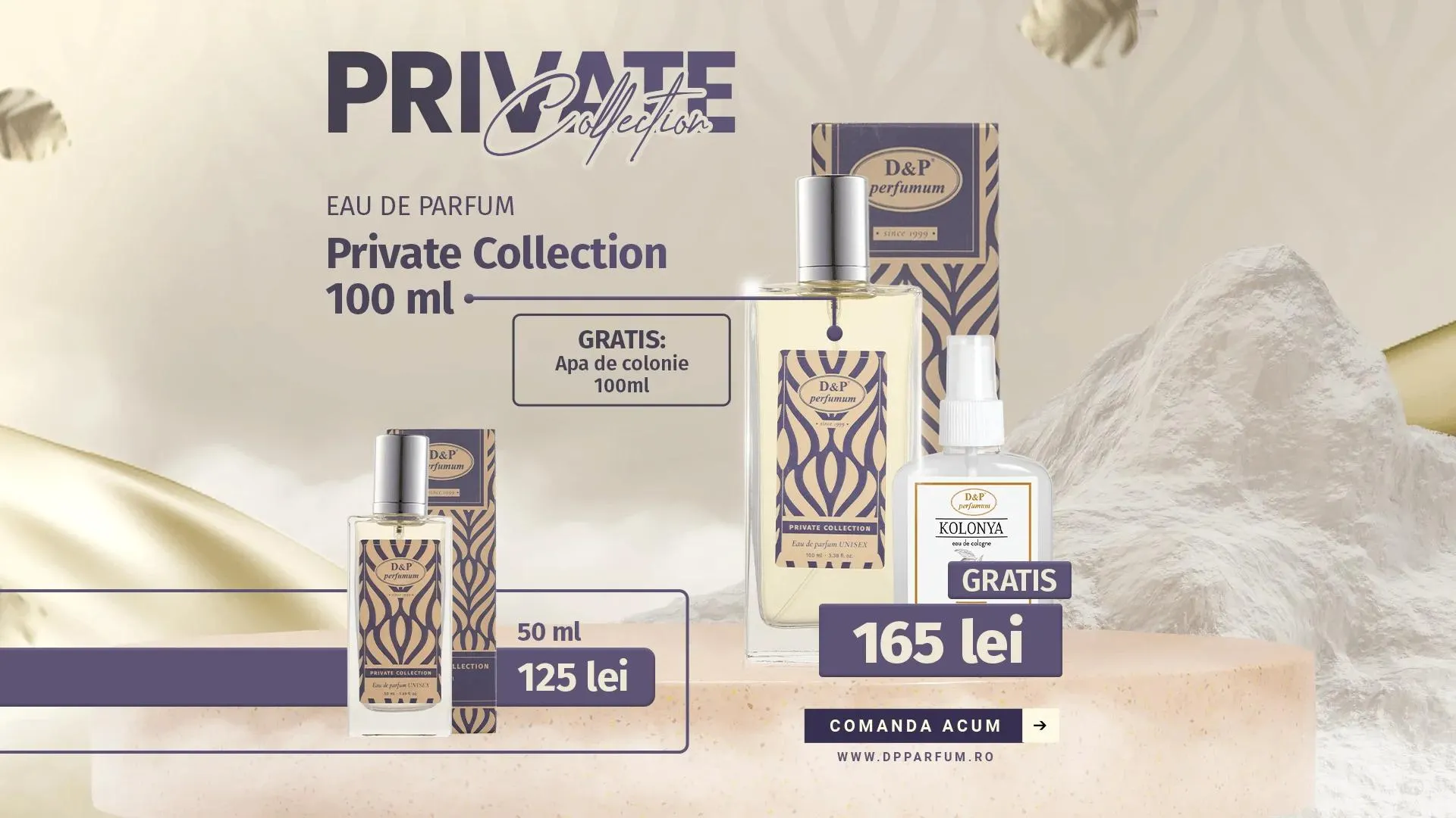 Set promo 100 ml Private Collection + [GRATIS = 1 x 100 ml Cologne]