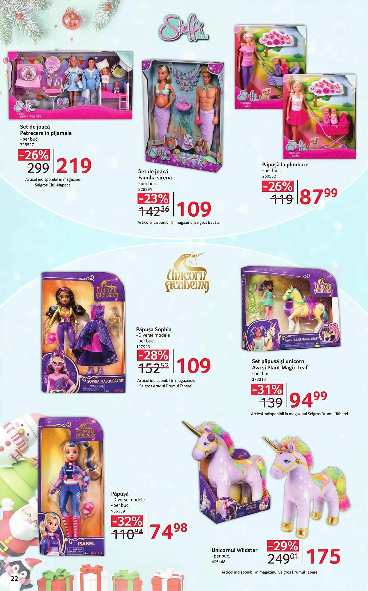 Catalog Catalog Selgros de la 6 decembrie până la 24 decembrie 2025 - Revista Pagina 22