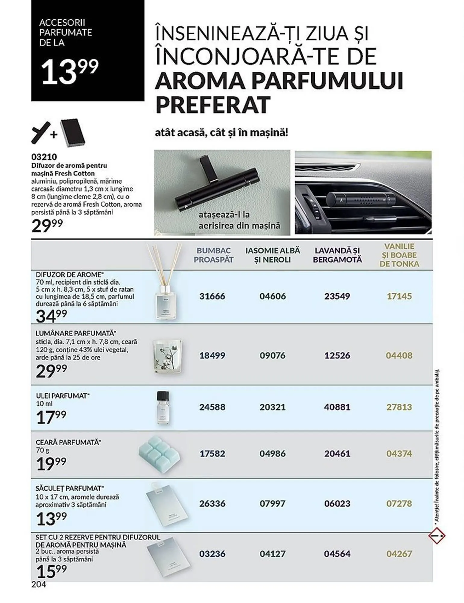 Catalog Avon catalog de la 1 octombrie până la 31 octombrie 2023 - Revista Pagina 204