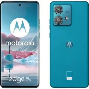 Telefon MOTOROLA Edge 40 Neo 5G, 256GB, 12GB RAM, Dual SIM, Caneel Bay