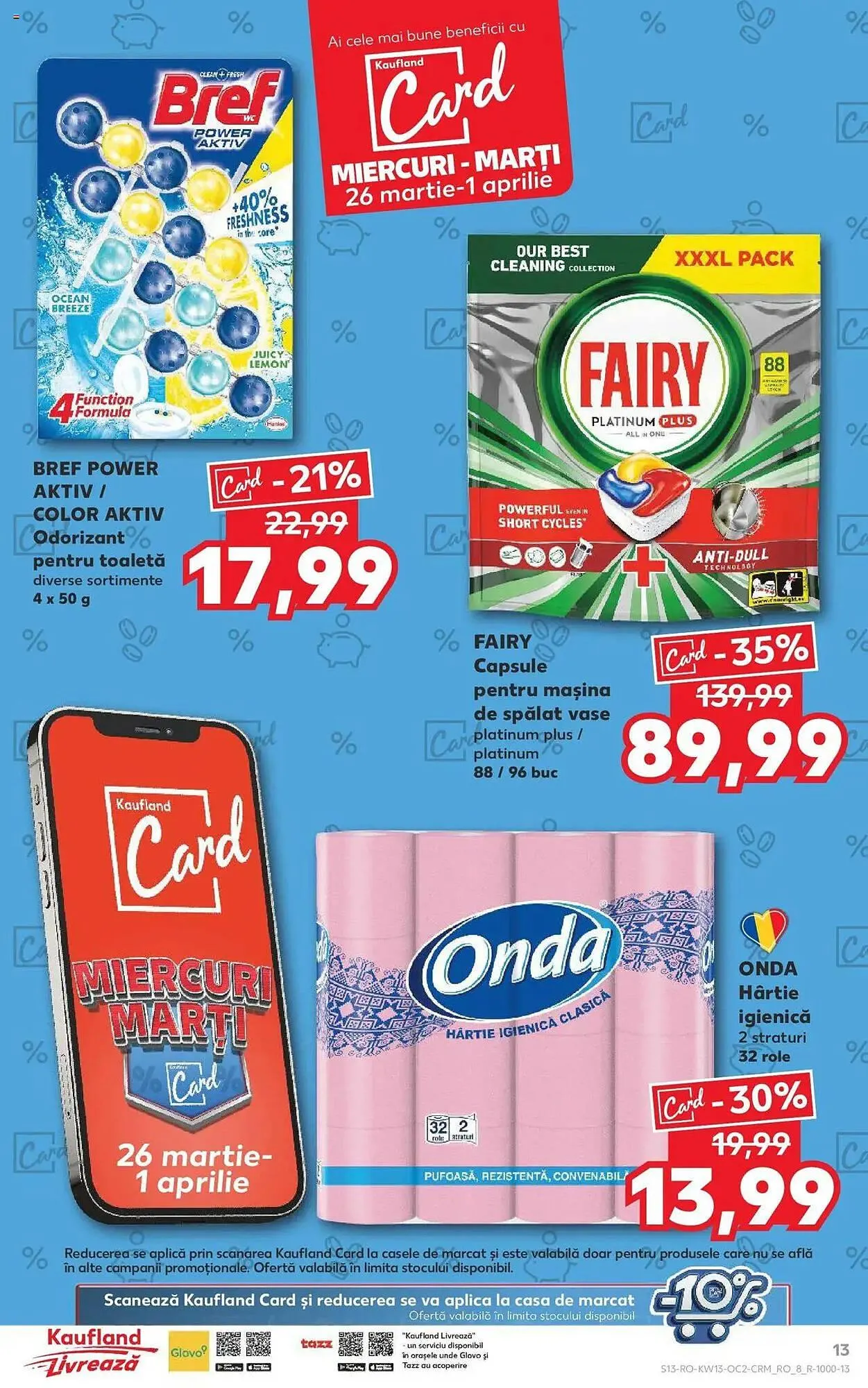 Catalog Catalog Kaufland de la 26 martie până la 1 aprilie 2025 - Revista Pagina 13