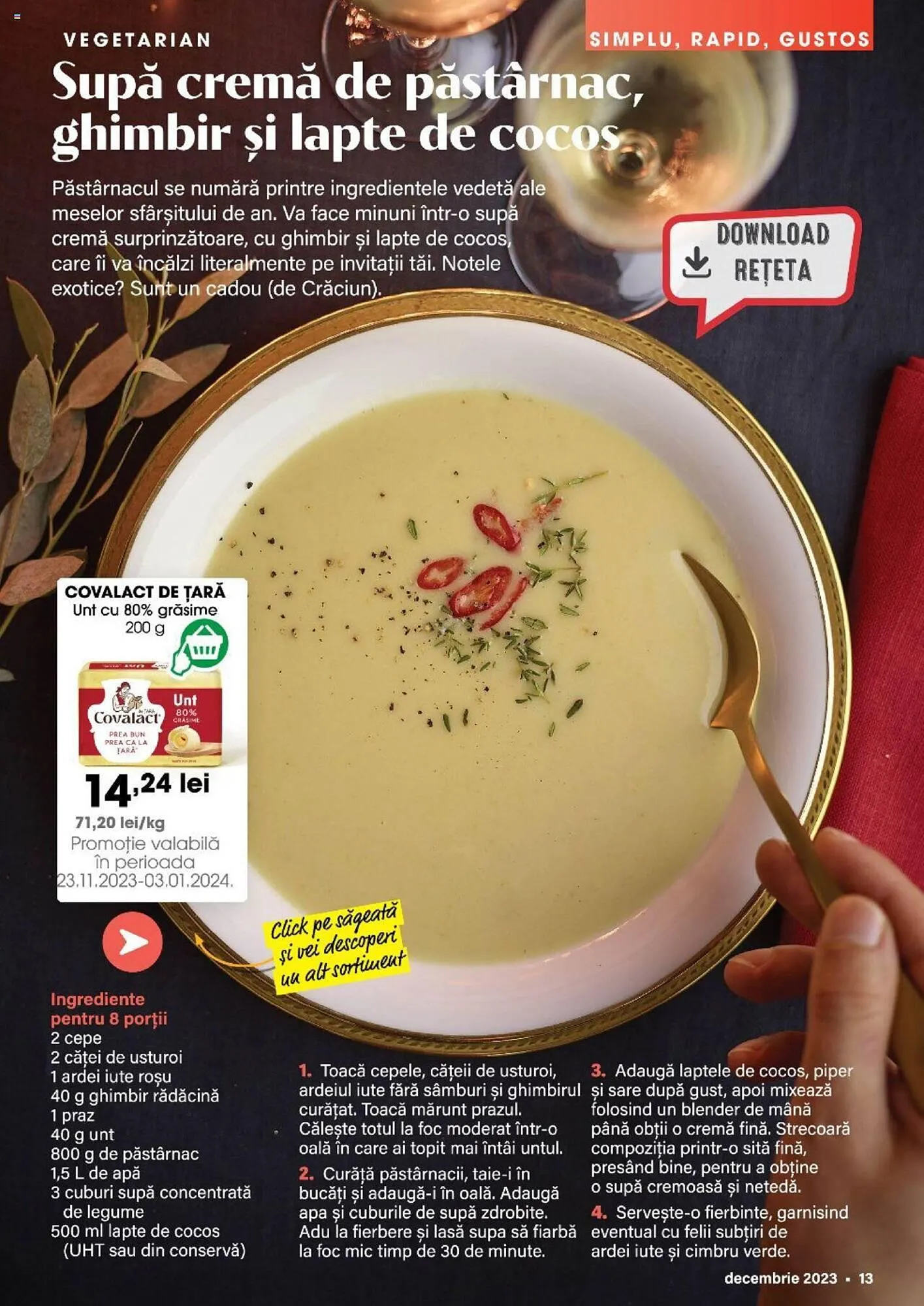 Catalog Mega Image catalog de la 30 noiembrie până la 3 ianuarie 2024 - Revista Pagina 13