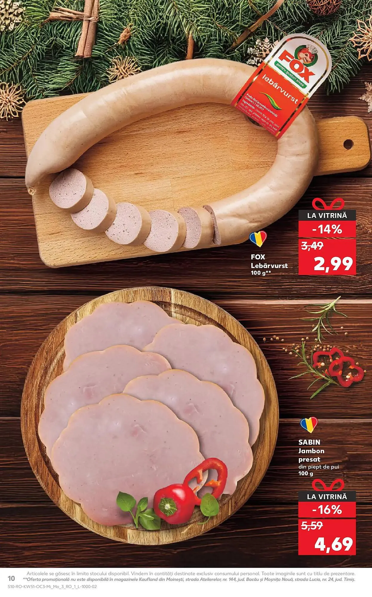 Catalog Catalog Kaufland de la 17 decembrie până la 23 decembrie 2025 - Revista Pagina 10