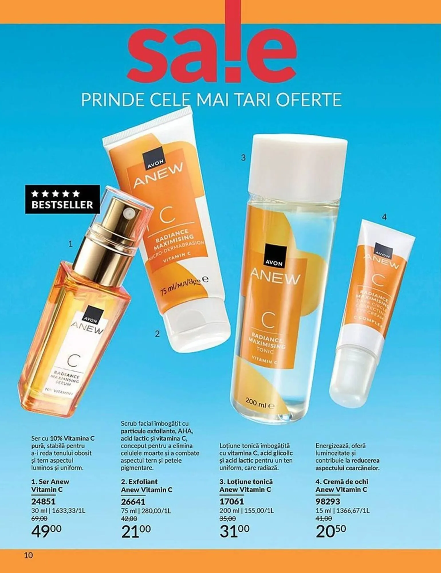 Catalog Catalog Avon de la 1 iulie până la 31 iulie 2025 - Revista Pagina 10