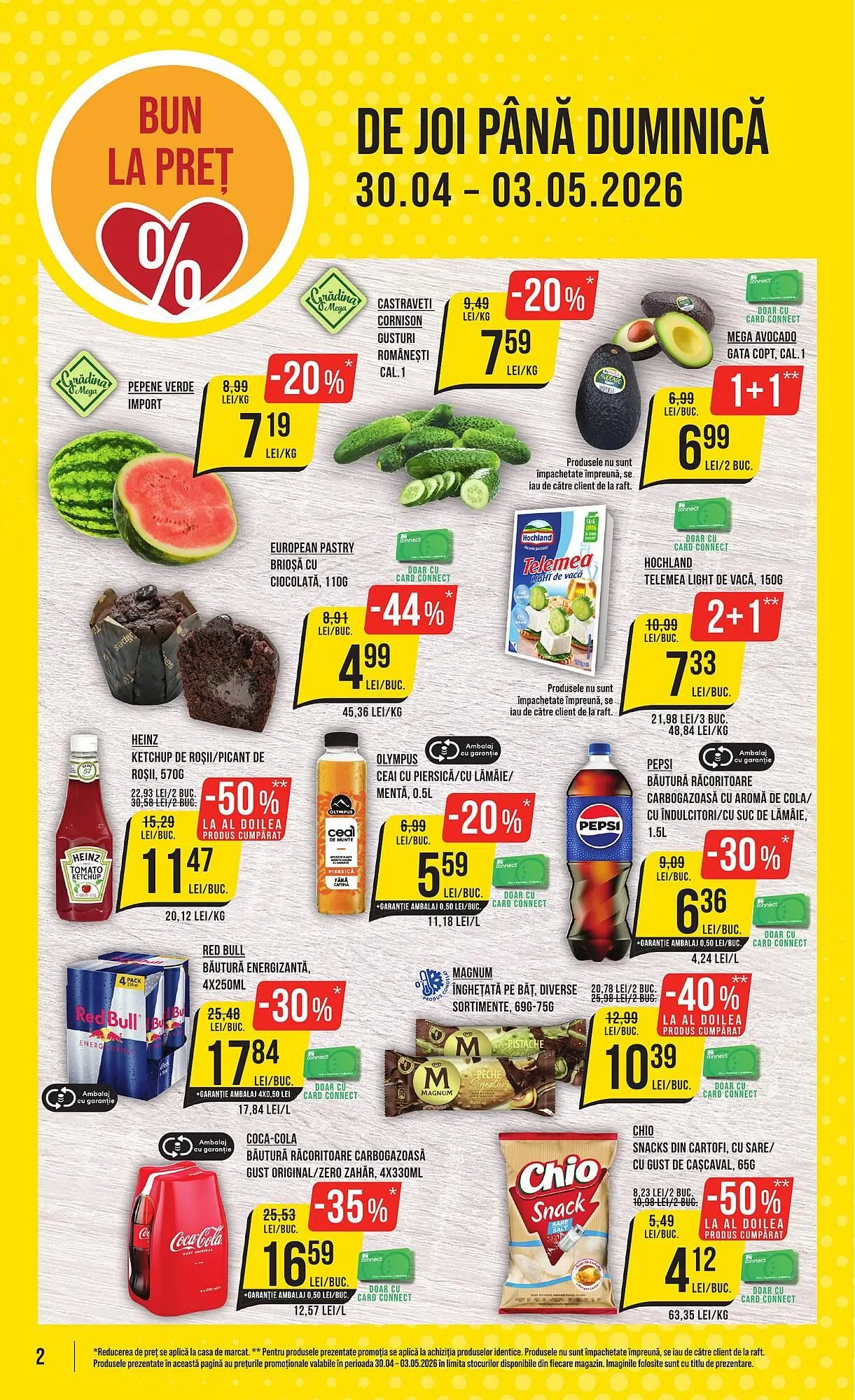 Catalog Catalog Mega Image de la 30 aprilie până la 6 mai 2026 - Revista Pagina 2