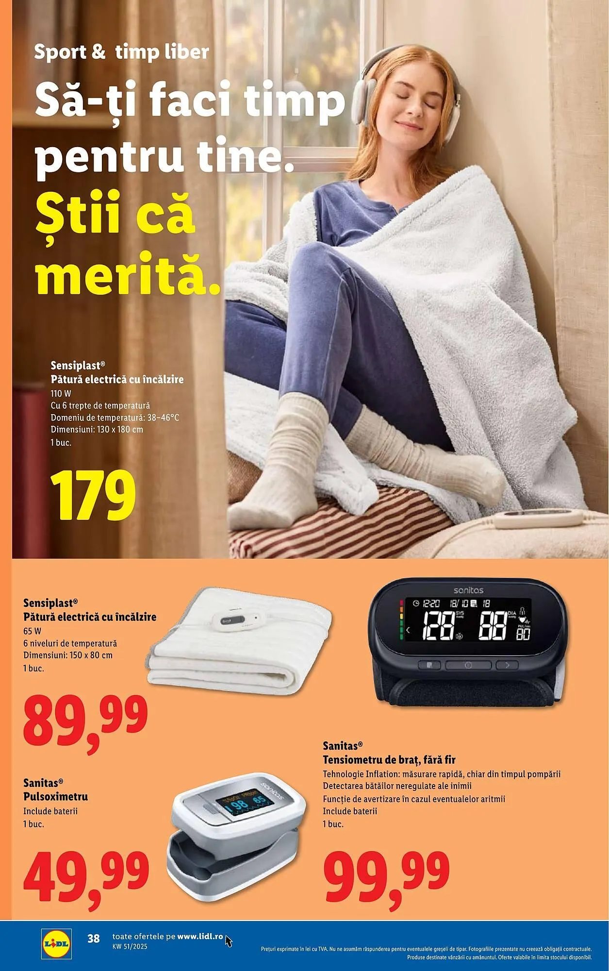 Catalog Catalog Lidl de la 15 decembrie până la 21 decembrie 2025 - Revista Pagina 38
