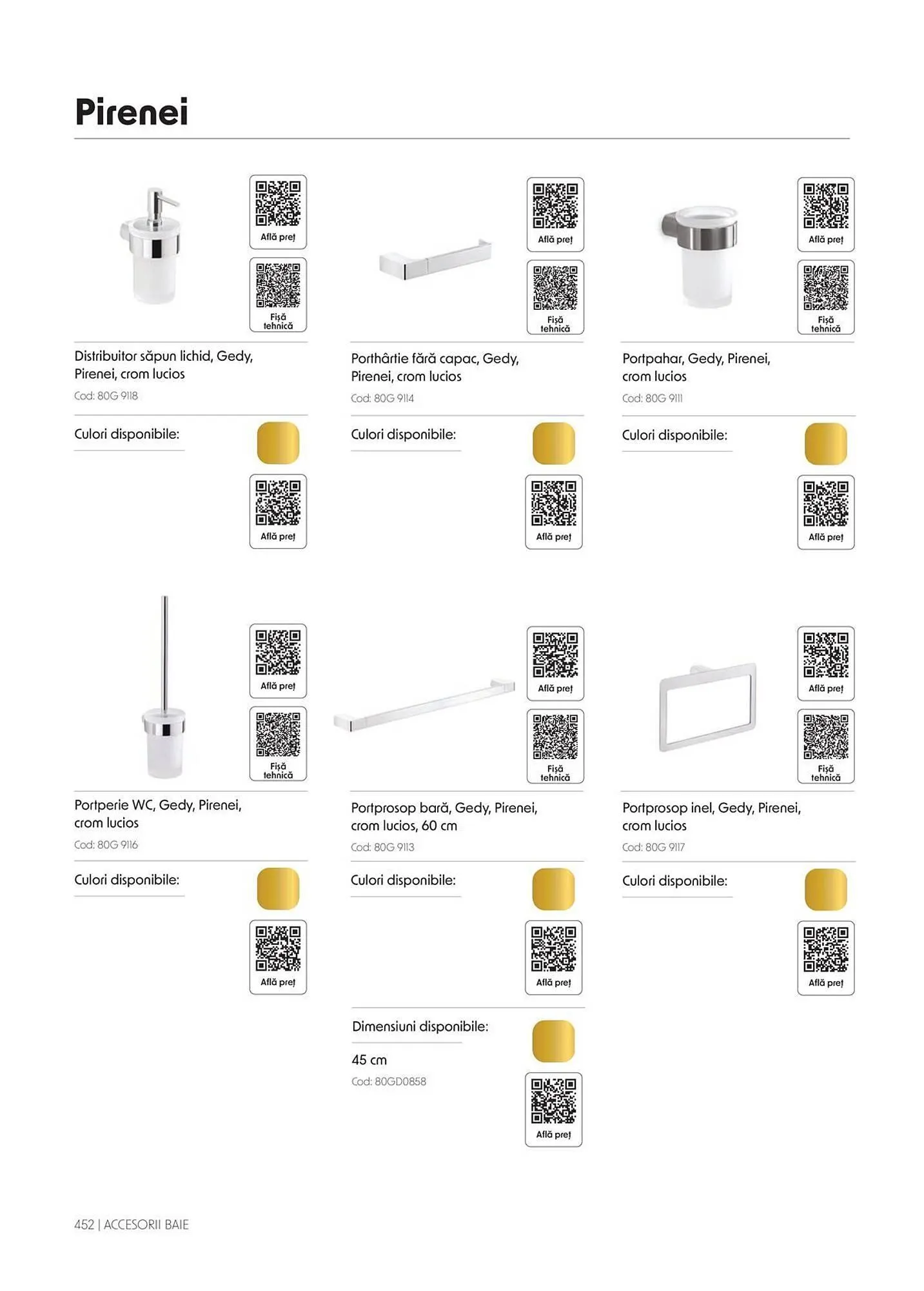 Catalog Catalog Romstal de la 1 aprilie până la 31 decembrie 2026 - Revista Pagina 452