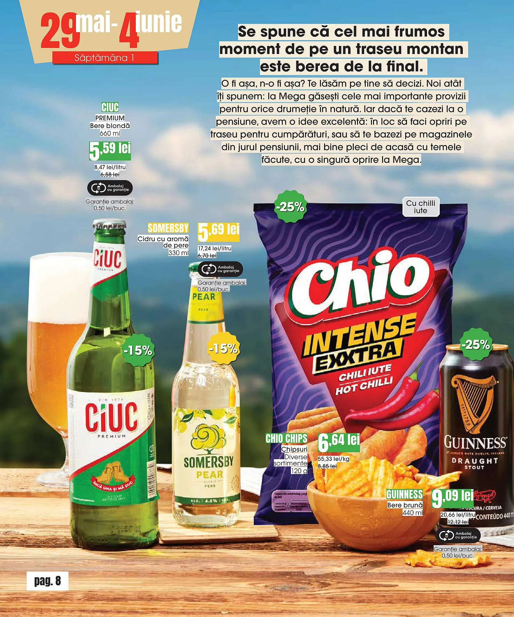 Catalog Catalog Mega Image de la 28 mai până la 30 iunie 2025 - Revista Pagina 8