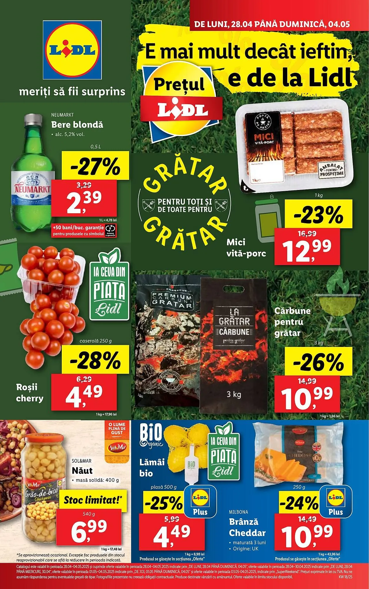 Catalog Catalog Lidl de la 22 aprilie până la 27 aprilie 2025 - Revista Pagina 1