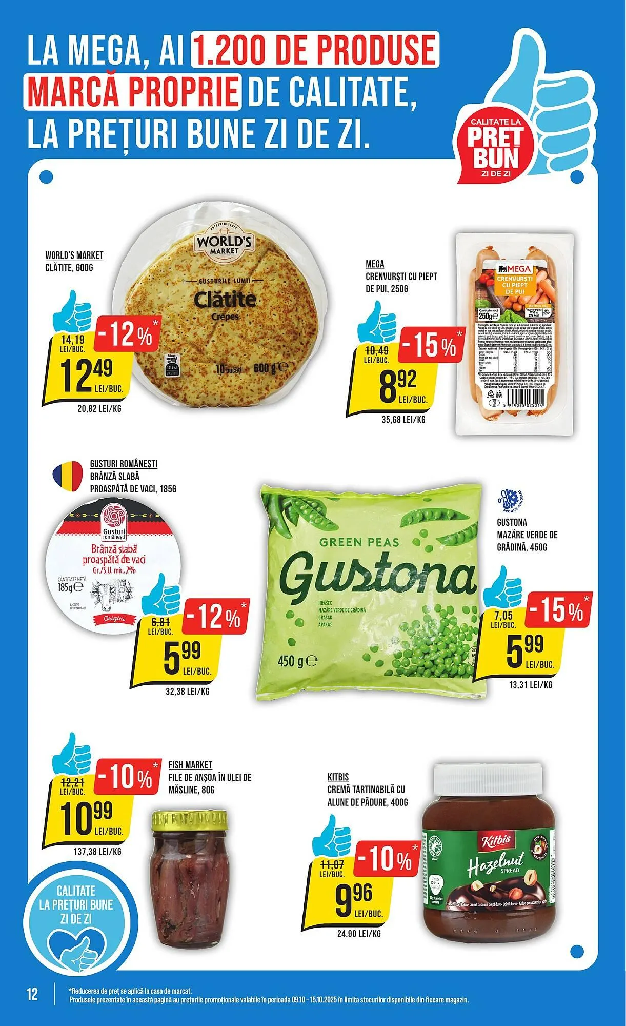 Catalog Catalog Mega Image de la 9 octombrie până la 15 octombrie 2025 - Revista Pagina 12