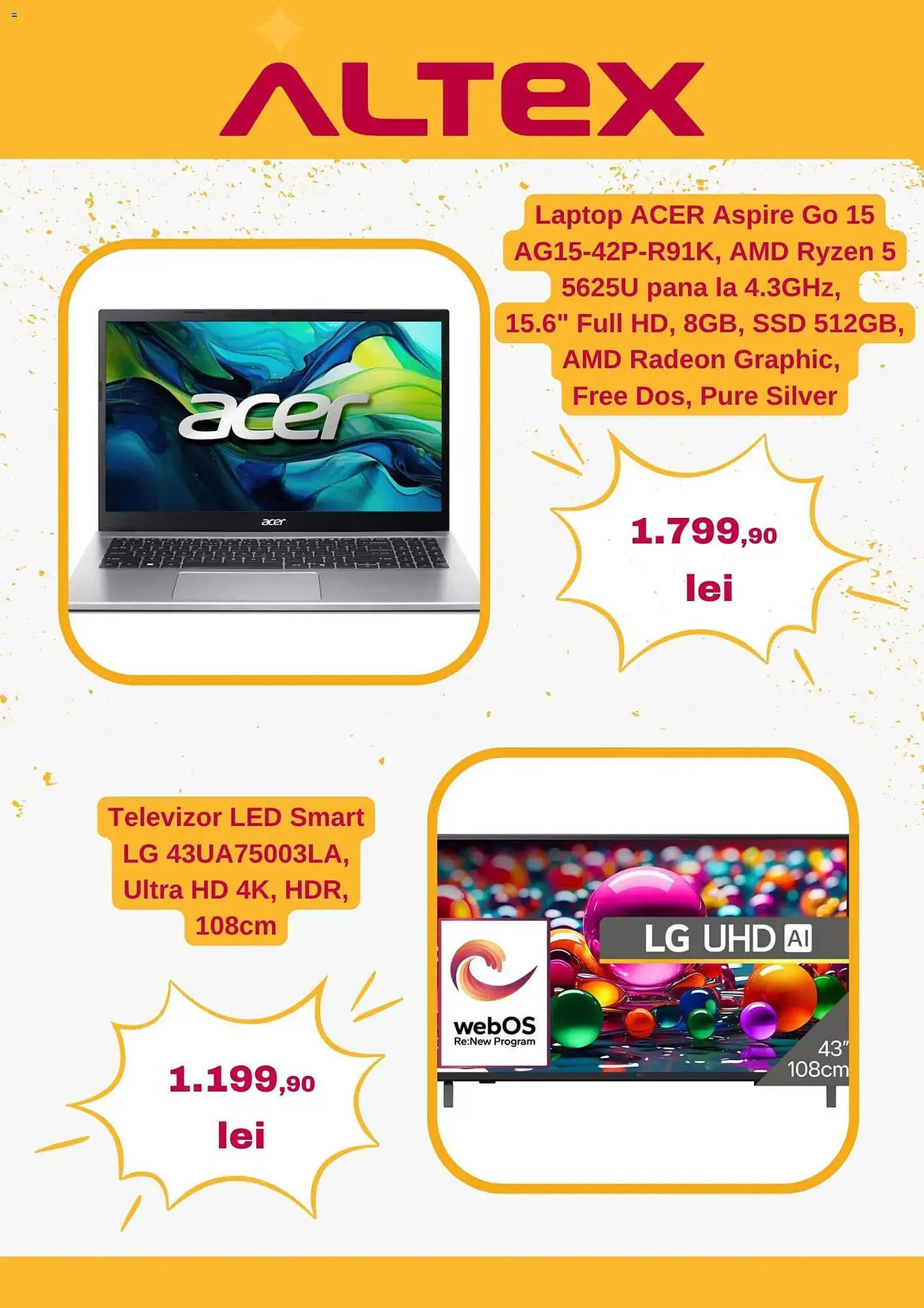 Catalog Catalog Altex de la 29 aprilie până la 6 mai 2026 - Revista Pagina 3