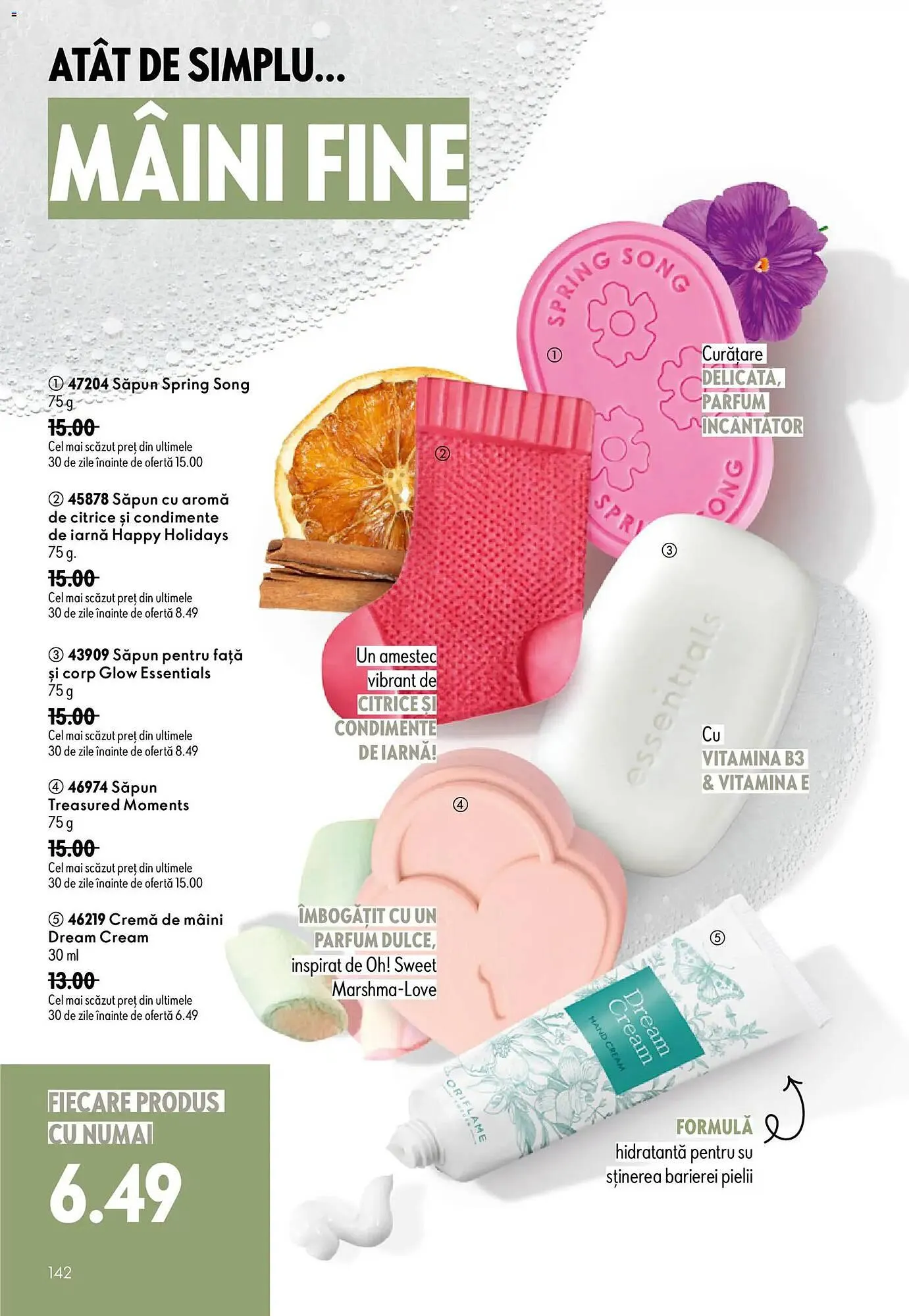 Catalog Catalog Oriflame de la 17 iunie până la 7 iulie 2026 - Revista Pagina 142