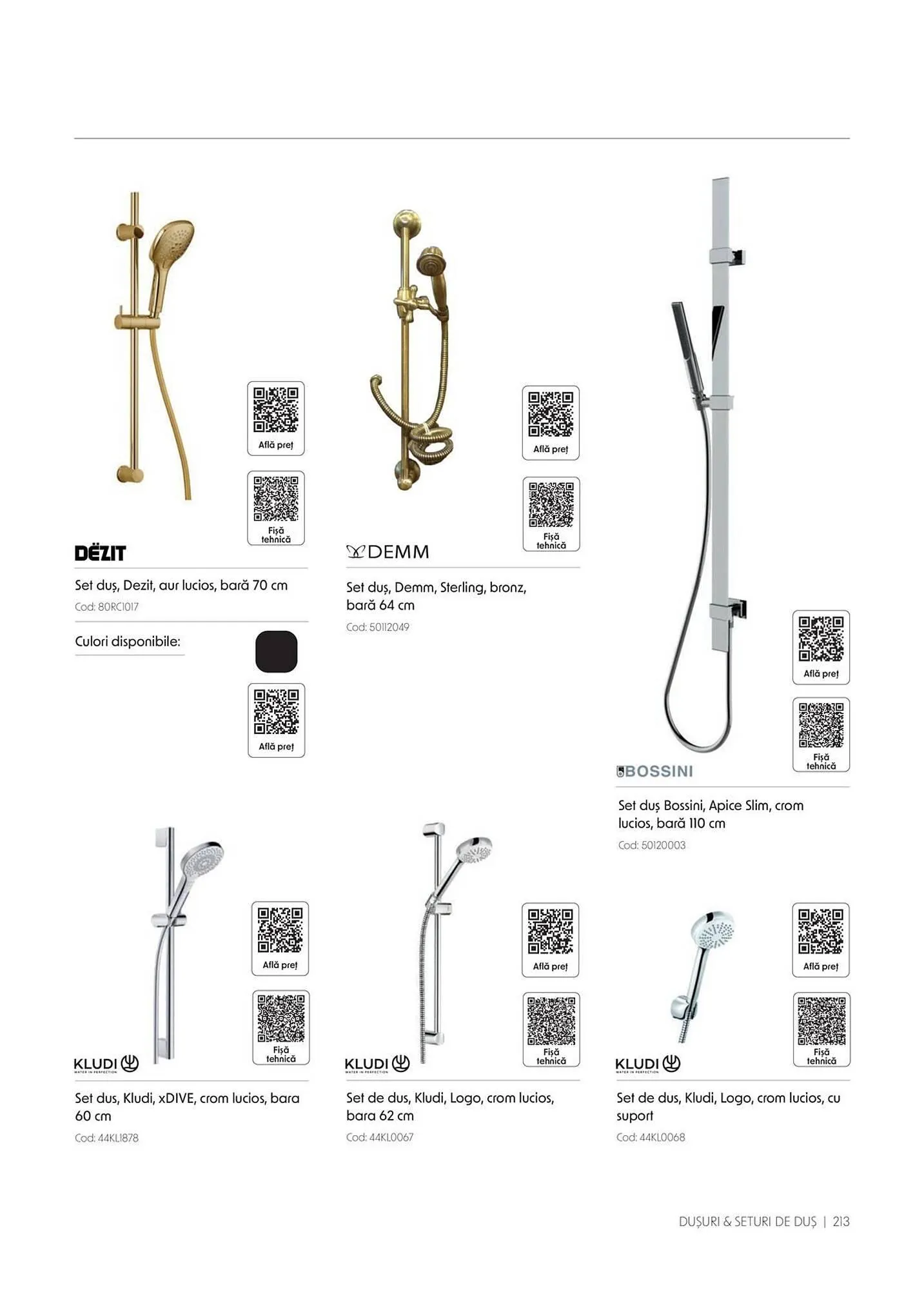 Catalog Catalog Romstal de la 1 aprilie până la 31 decembrie 2026 - Revista Pagina 213