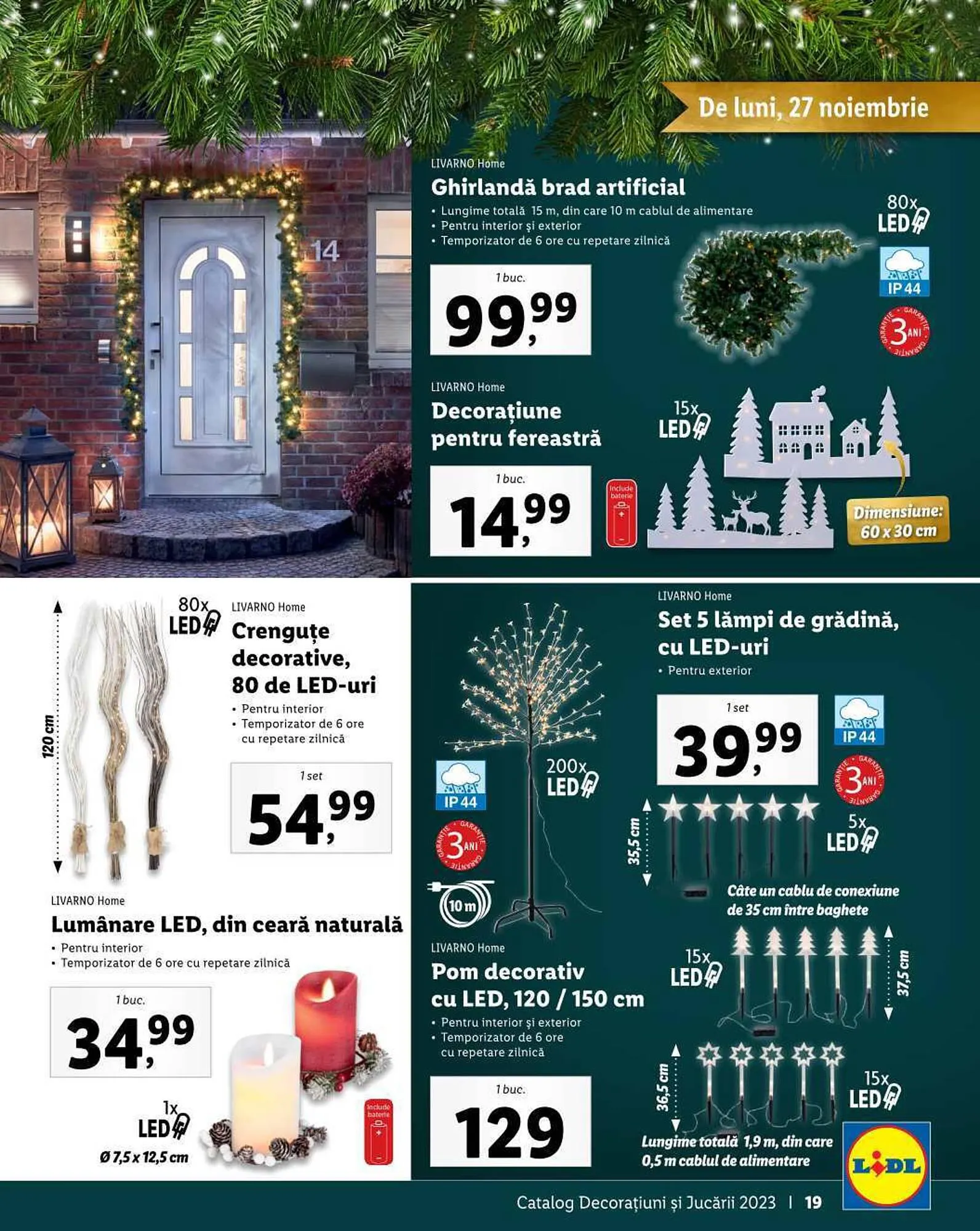 Catalog Lidl catalog de la 6 noiembrie până la 31 decembrie 2023 - Revista Pagina 19