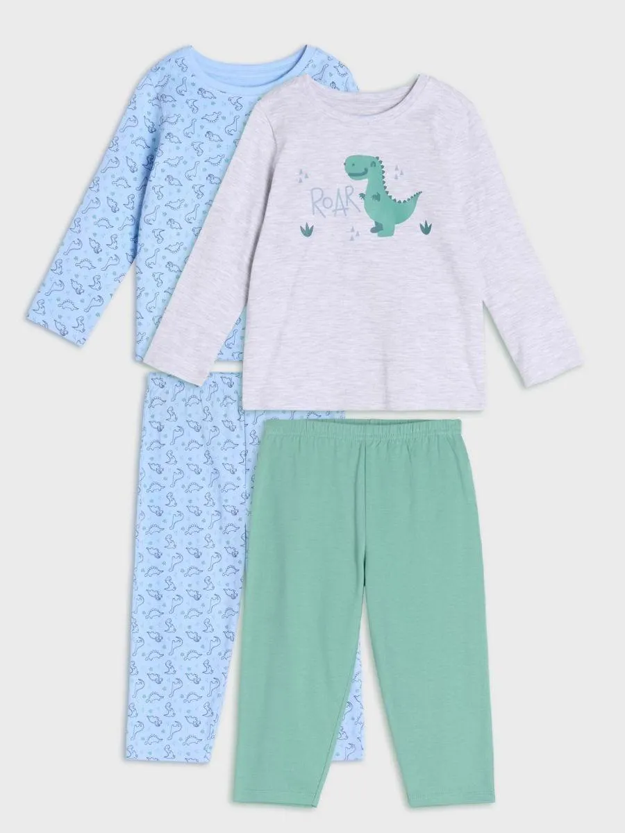 Pijama din două piese 2 pack