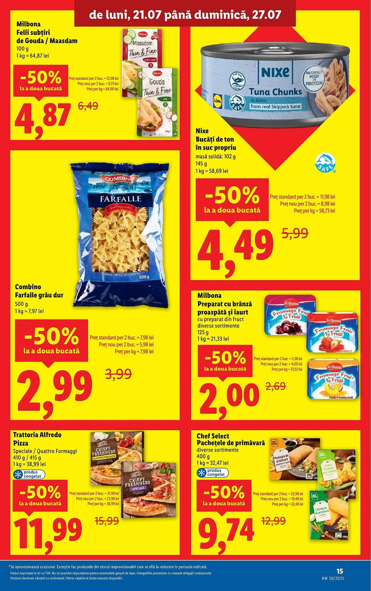 Catalog Catalog Lidl de la 21 iulie până la 27 iulie 2025 - Revista Pagina 15