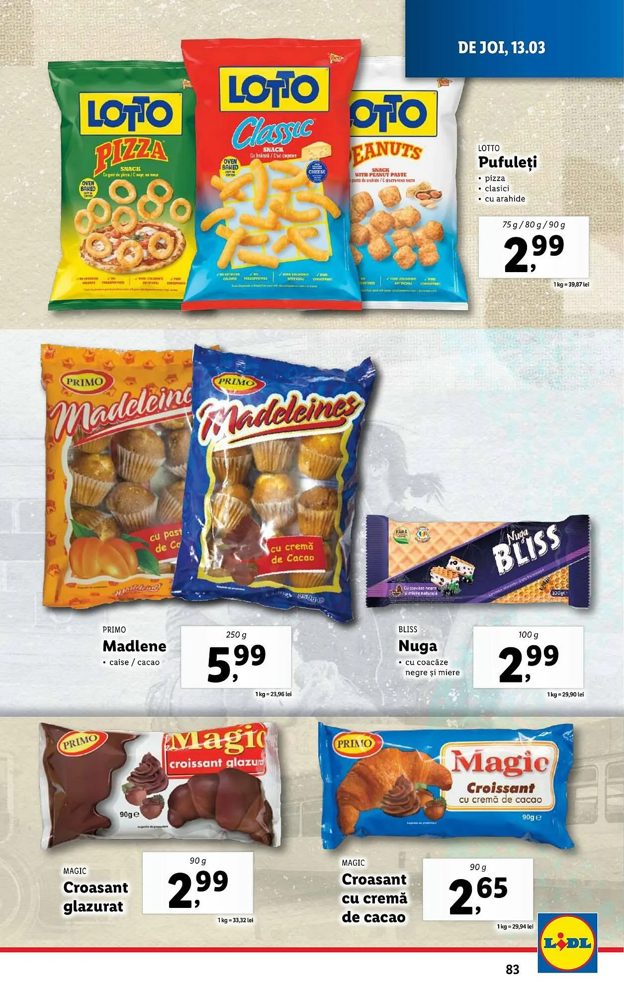 Catalog Catalog Lidl de la 10 martie până la 16 martie 2025 - Revista Pagina 83