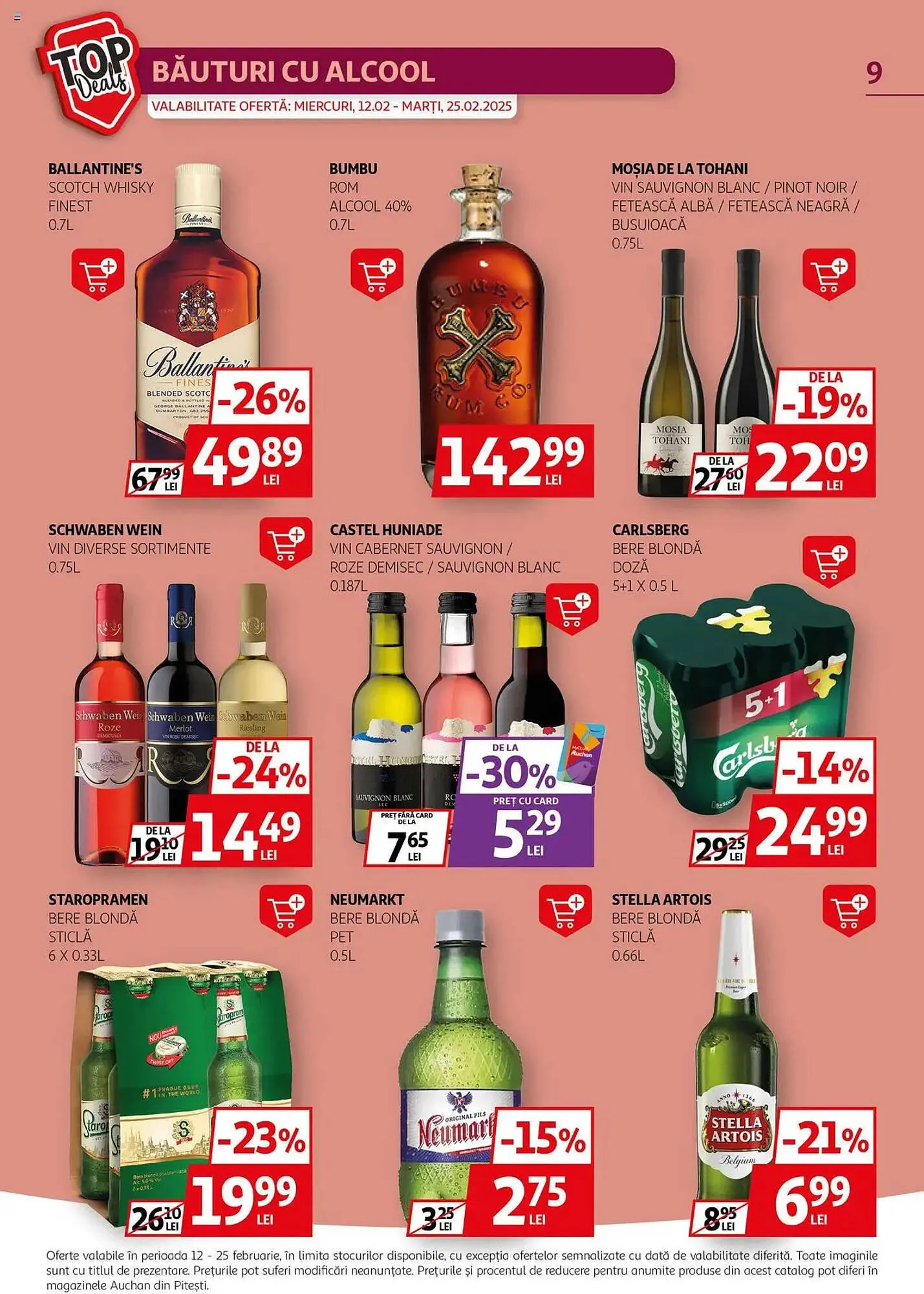 Catalog Catalog Auchan de la 12 februarie până la 25 februarie 2025 - Revista Pagina 9