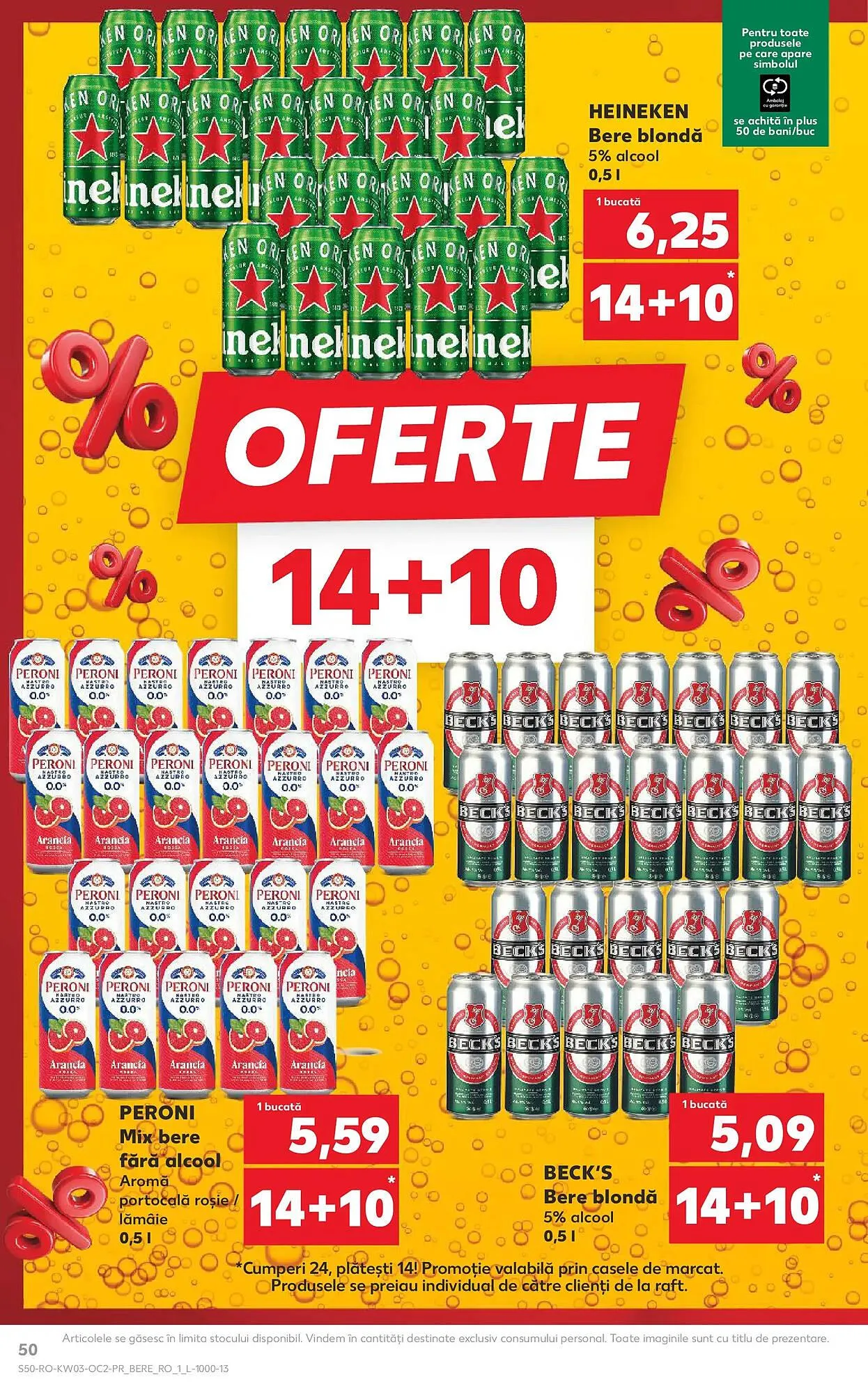 Catalog Catalog Kaufland de la 14 ianuarie până la 20 ianuarie 2026 - Revista Pagina 50