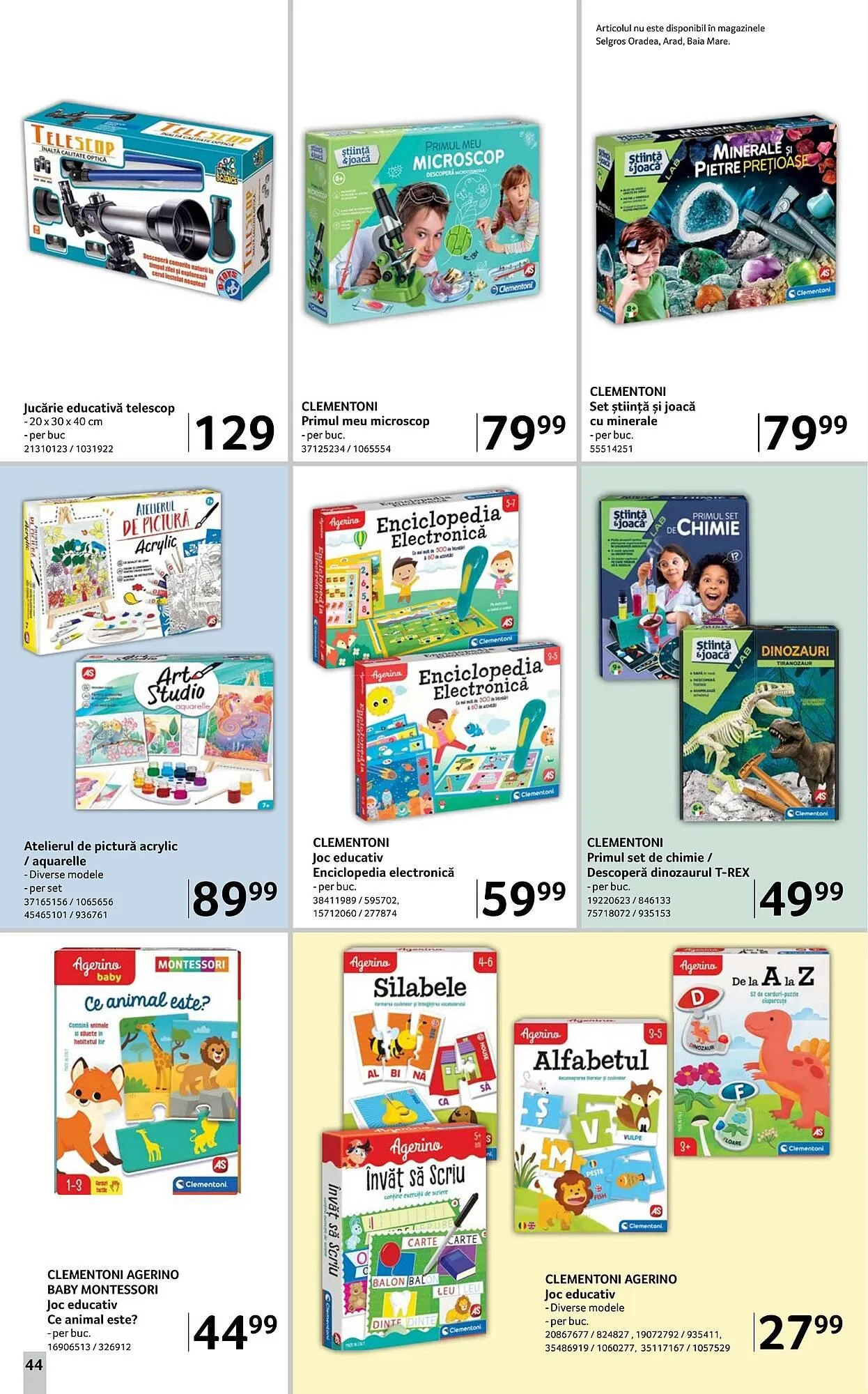 Catalog Catalog Selgros de la 8 august până la 21 septembrie 2025 - Revista Pagina 44